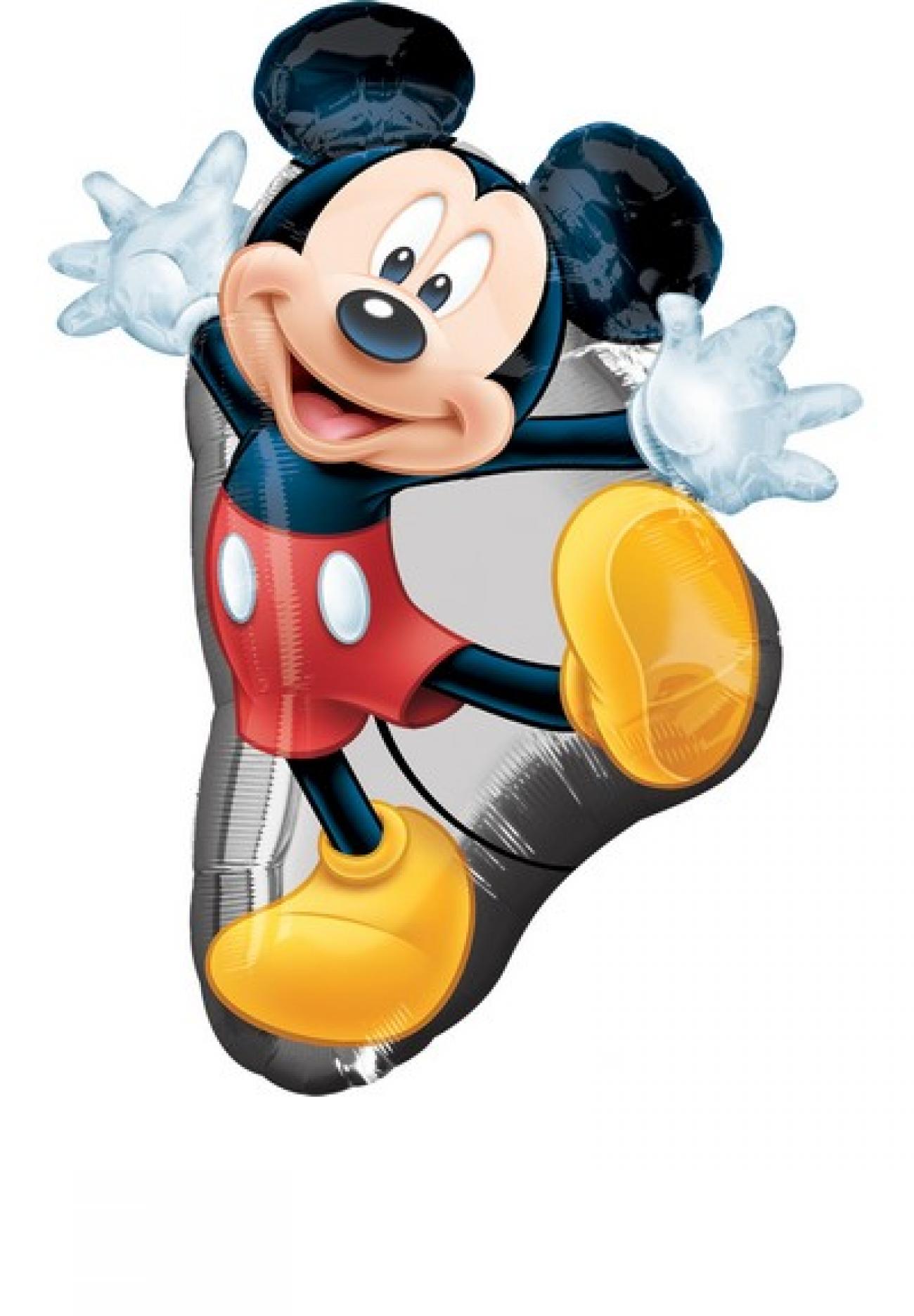 Pallone foil Supershape 31" - 78 cm Mickey Full Body