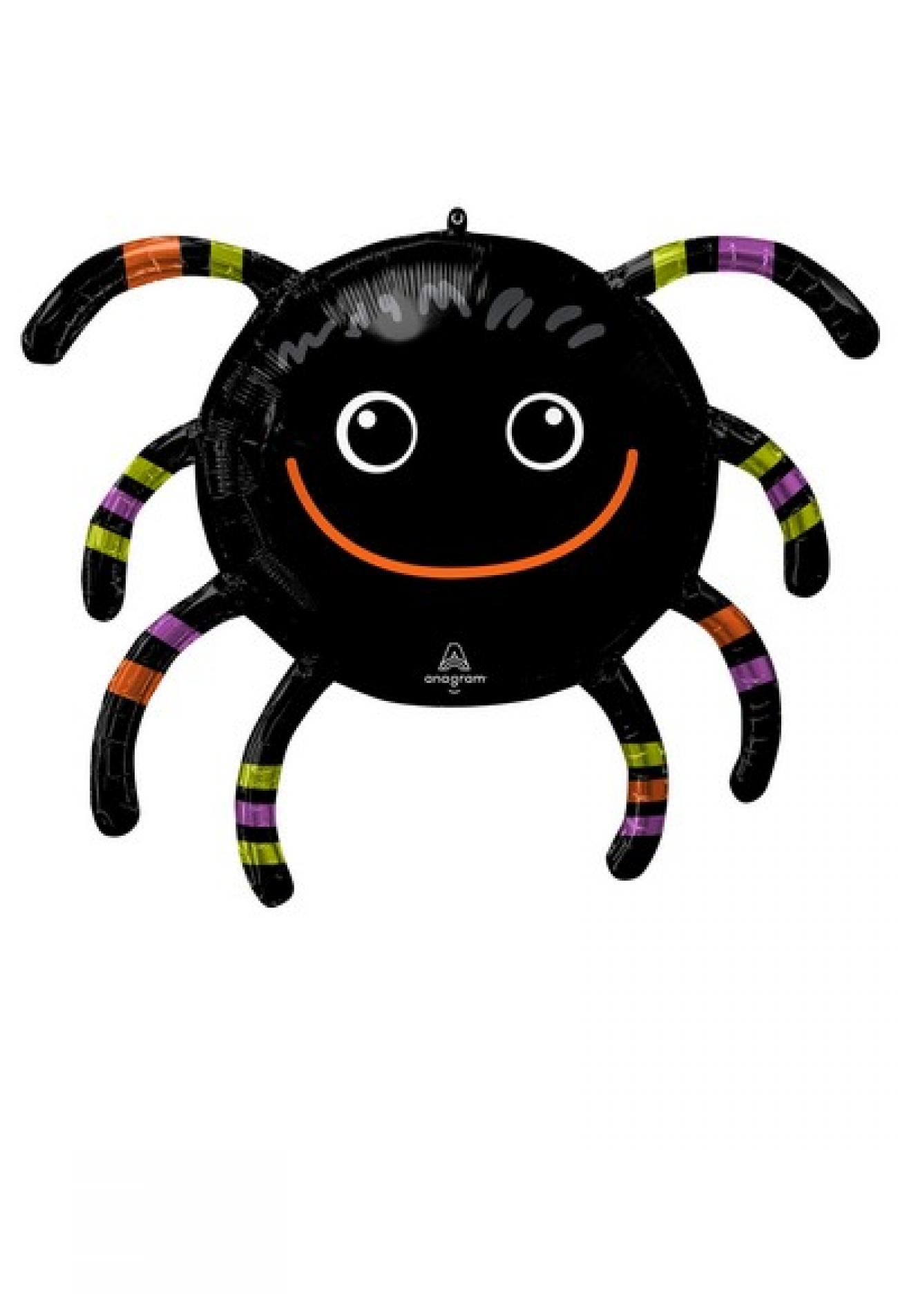 Pallone foil supershape 71 x 66 cm Smiley spider