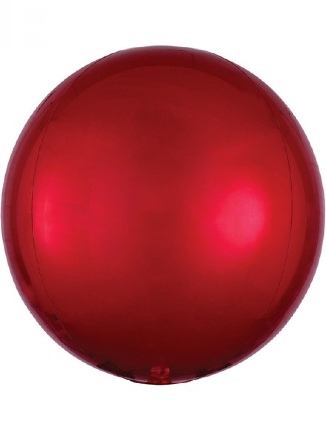 Pallone foil ORBZ 38 x 40 cm Rosso