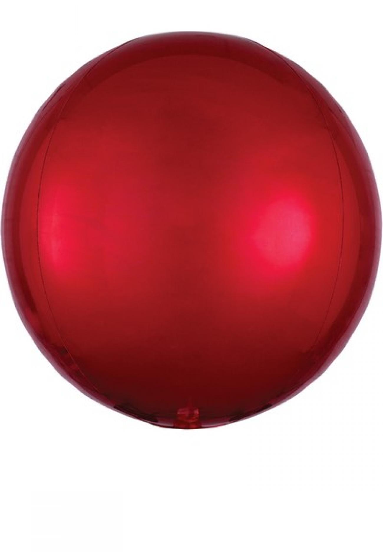 Pallone foil ORBZ 38 x 40 cm Rosso