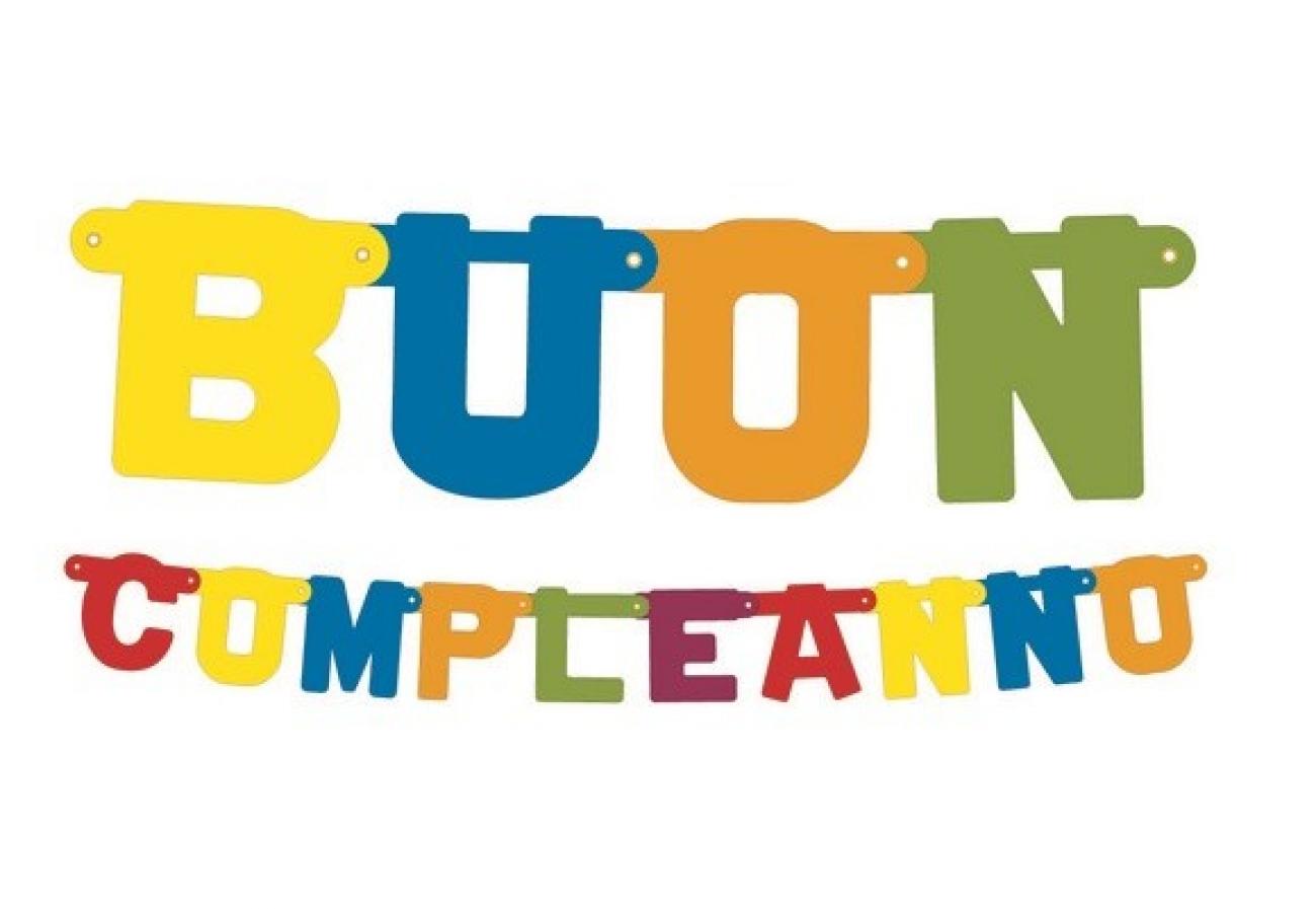 Festone Buon Compleanno Jumbo 310 x 20 cm