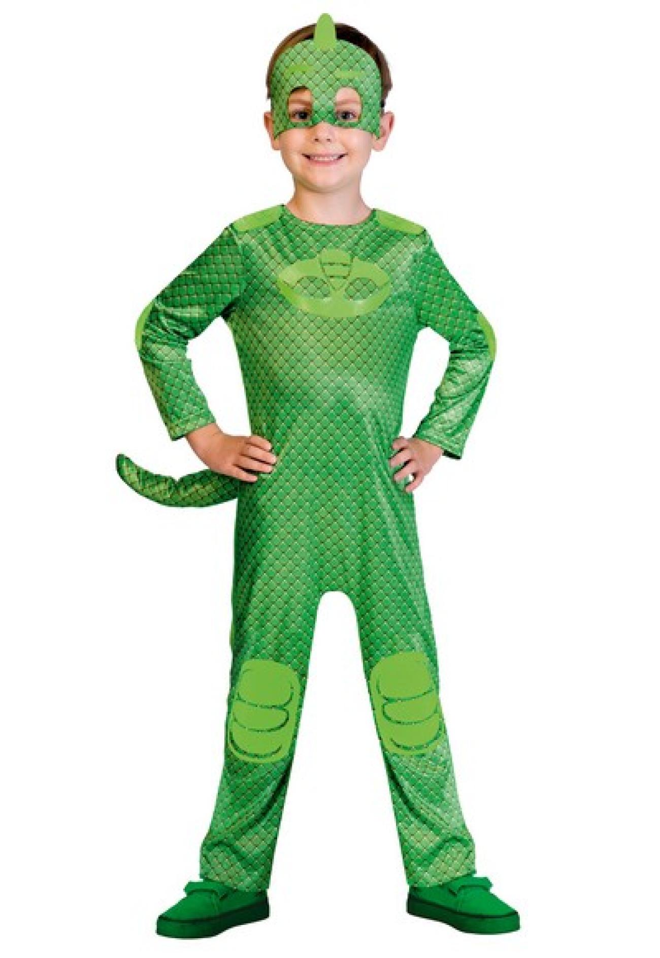 Costume PJ Mask Gekko 7-8 anni