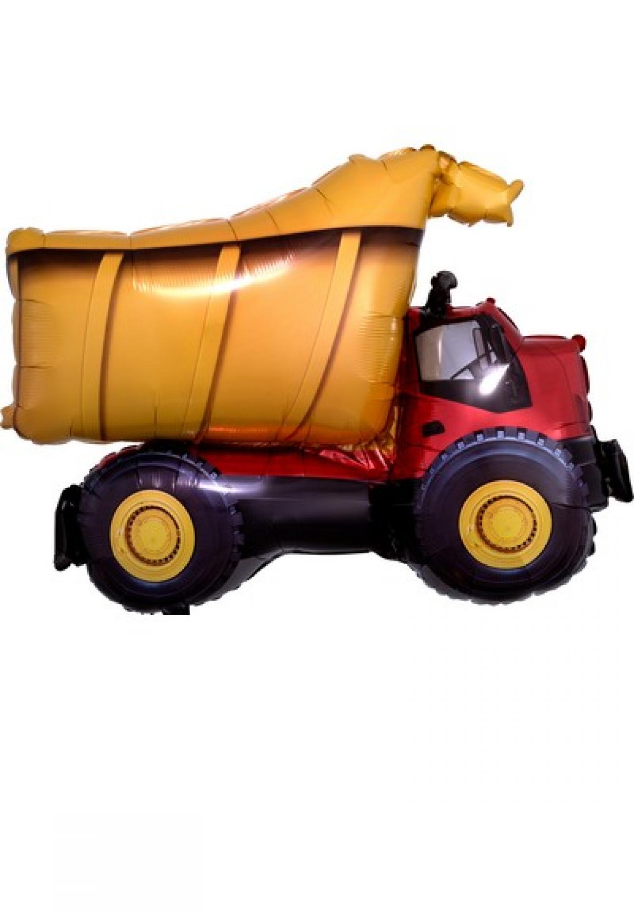 Pallone foil Supershape 81 x 63 cm Camion Dump Truck