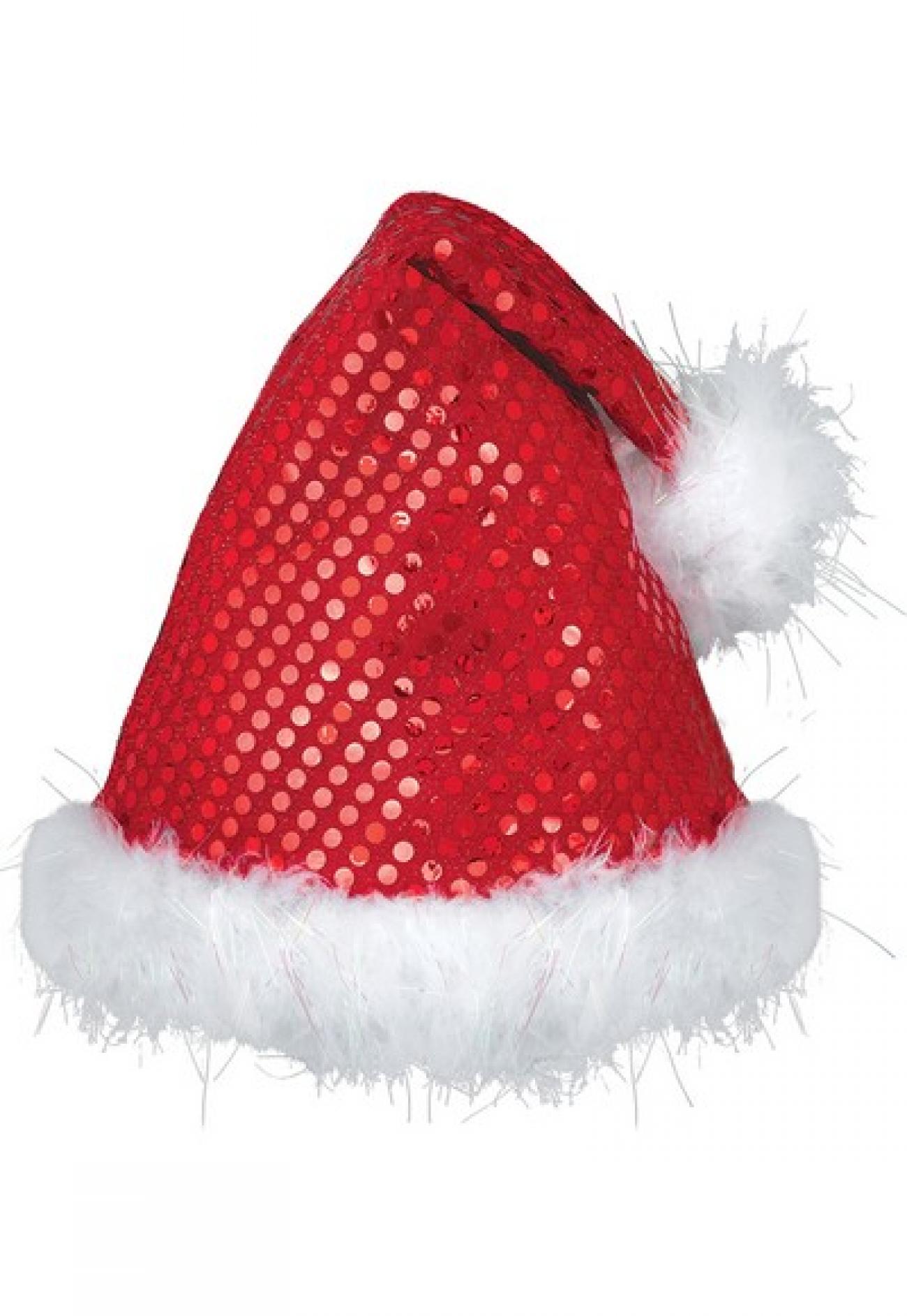 Sequinned Santa Hat CB