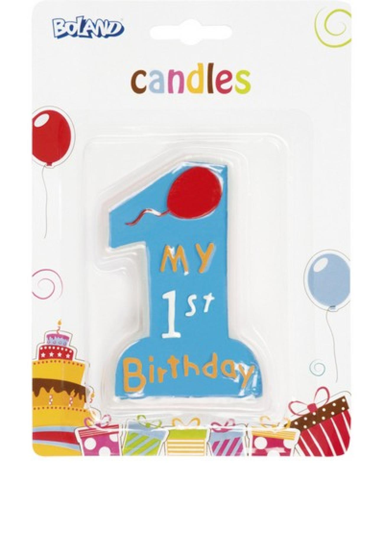 Candela My 1st birthday 12 cm blu