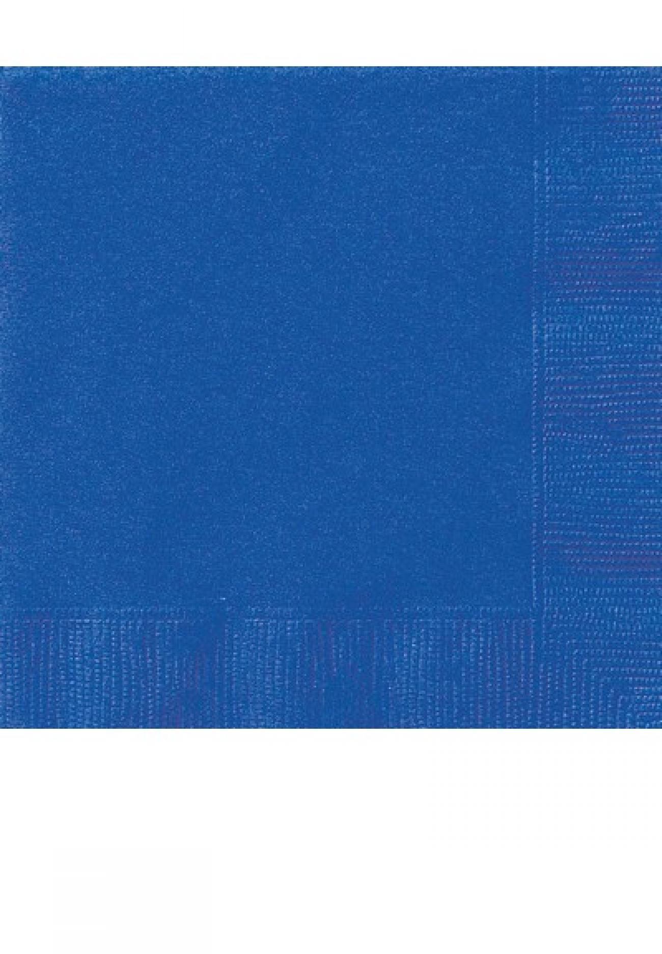 Tovagliolo 33 x 33 cm Blu Cobalto  20 pz