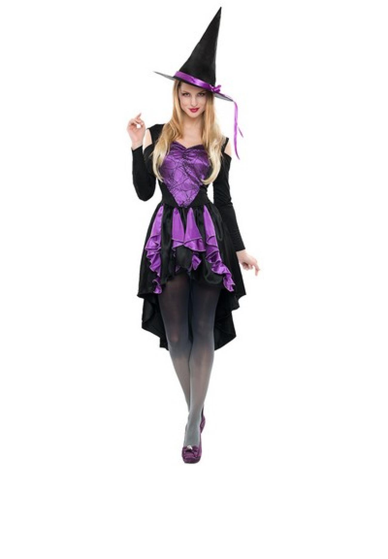 Pc. Adult costume Widow Witch (XL) H