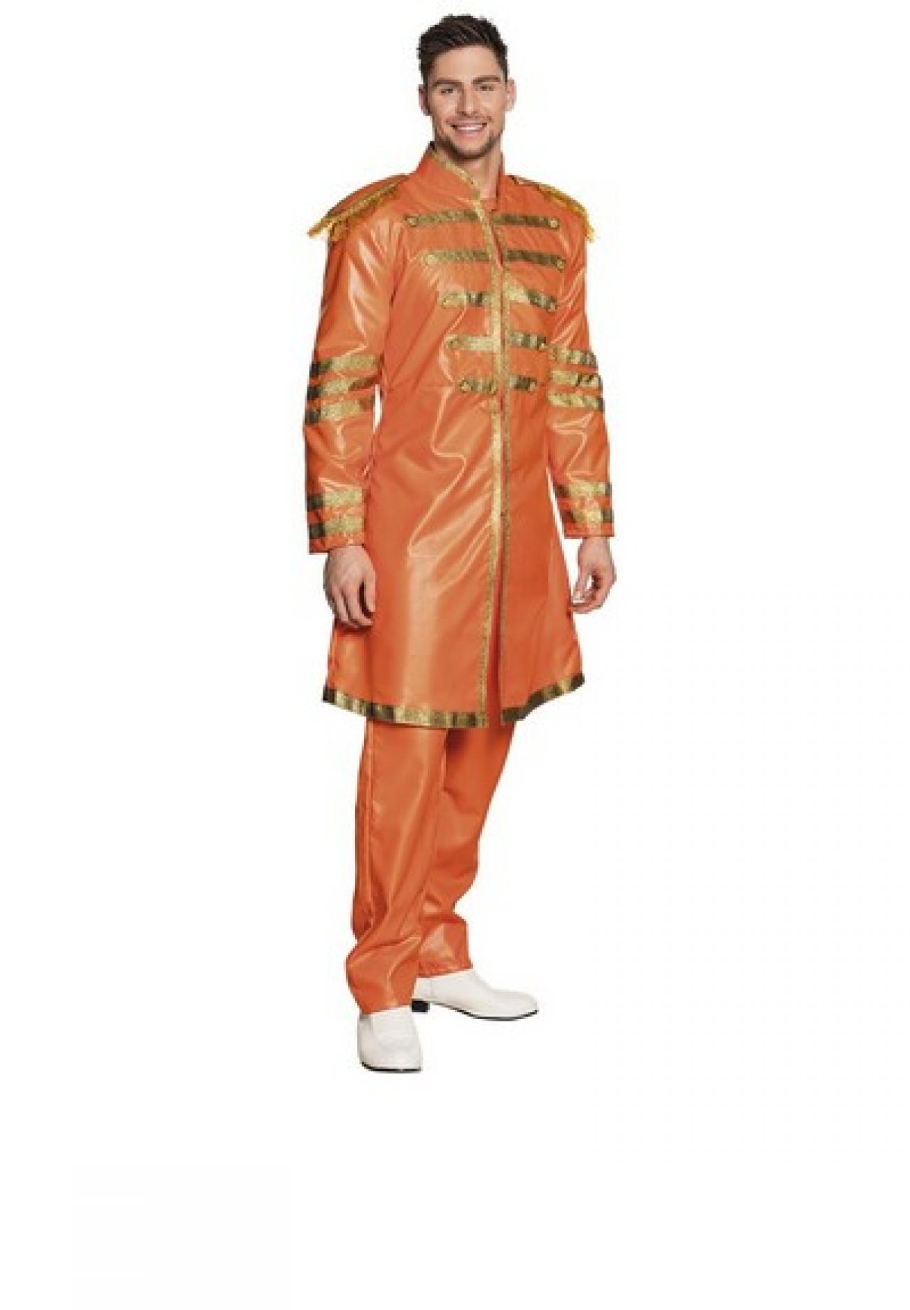 Pc. Adult costume Pop Sergeant orange (50/52)