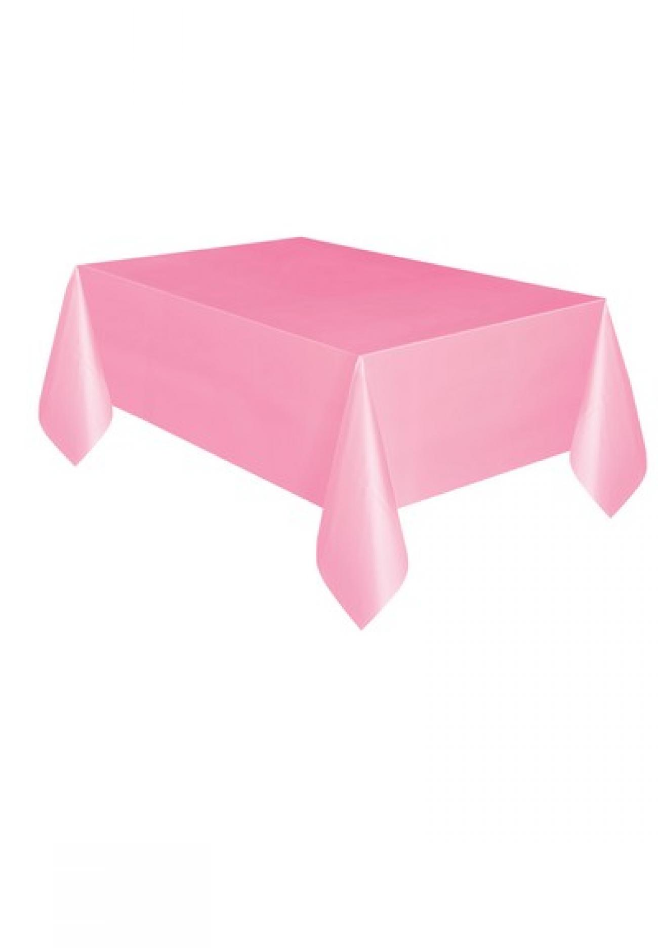 Tovaglia plastica 137 x 274 cm Rosa Pastello