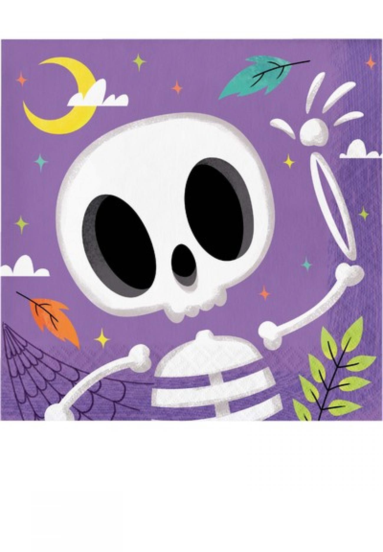 Tovagliolo 33 x 33 cm Fa-Boo-lous Halloween