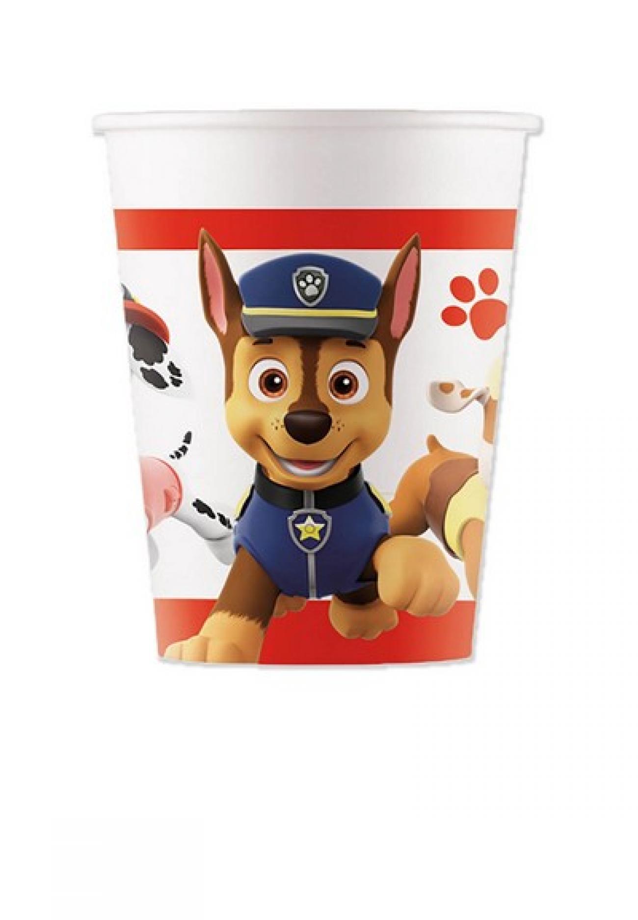 Bicchiere carta 200 ml Paw Patrol