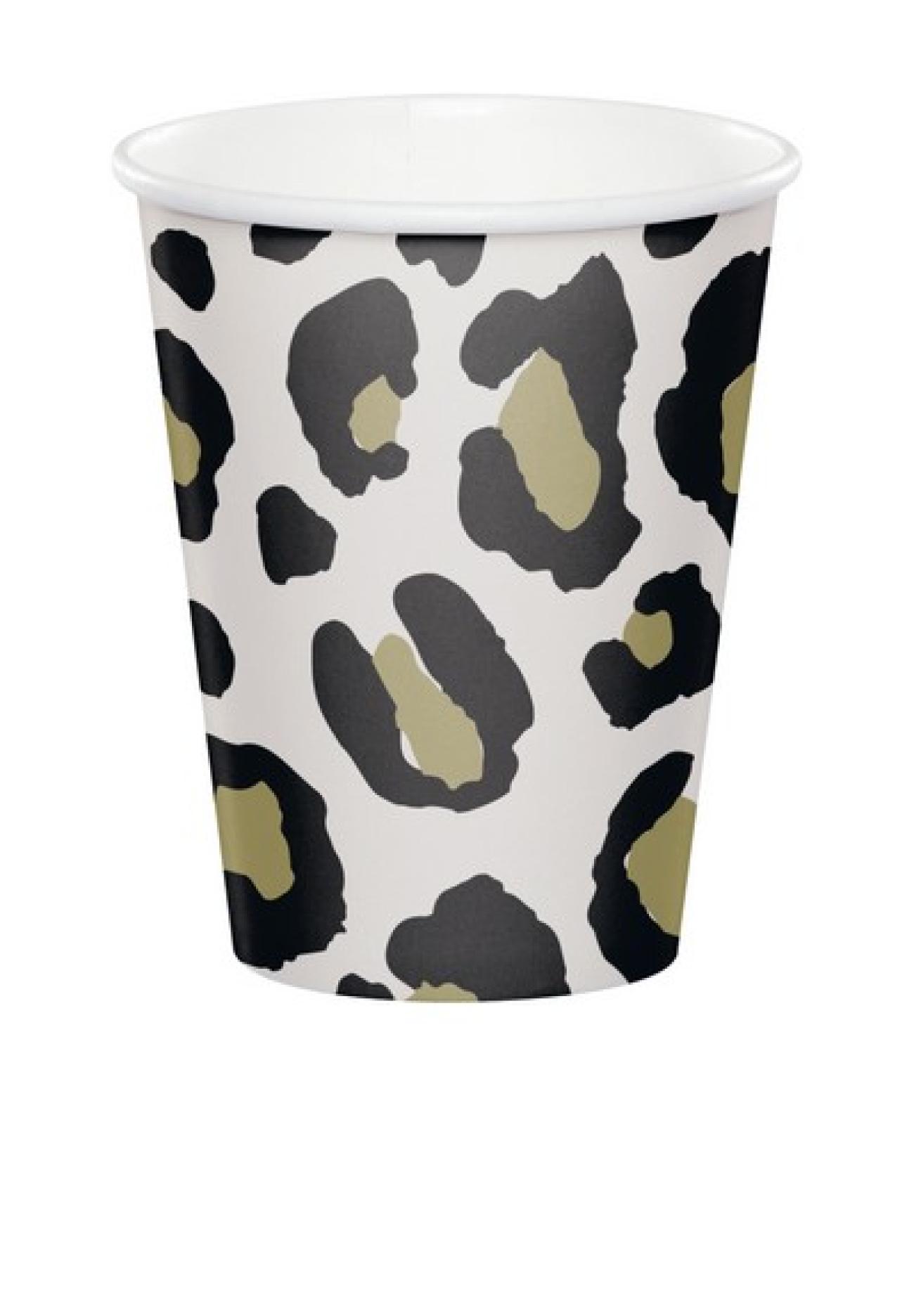 Bicchiere 266 ml Leopard - 8 pezzi