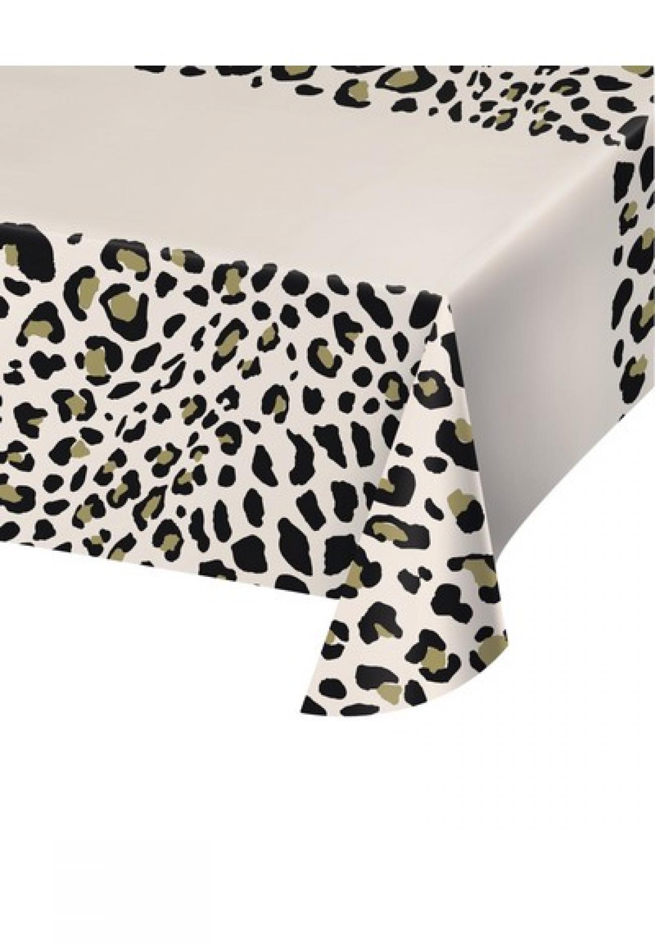 Tovaglia carta 137 x 259 cm Leopard