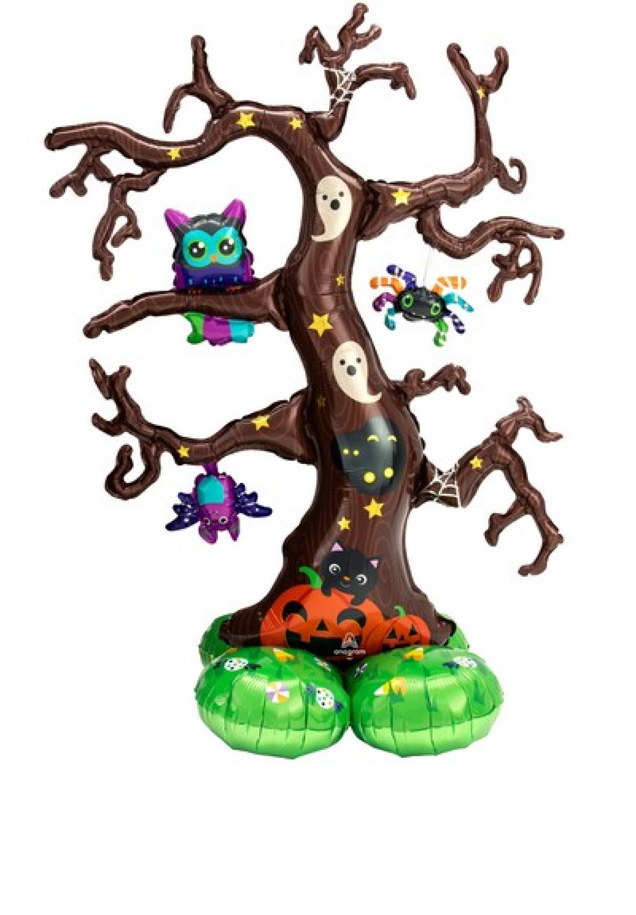 Pallone foil AirLoonz Creepy Tree 111x157 cm