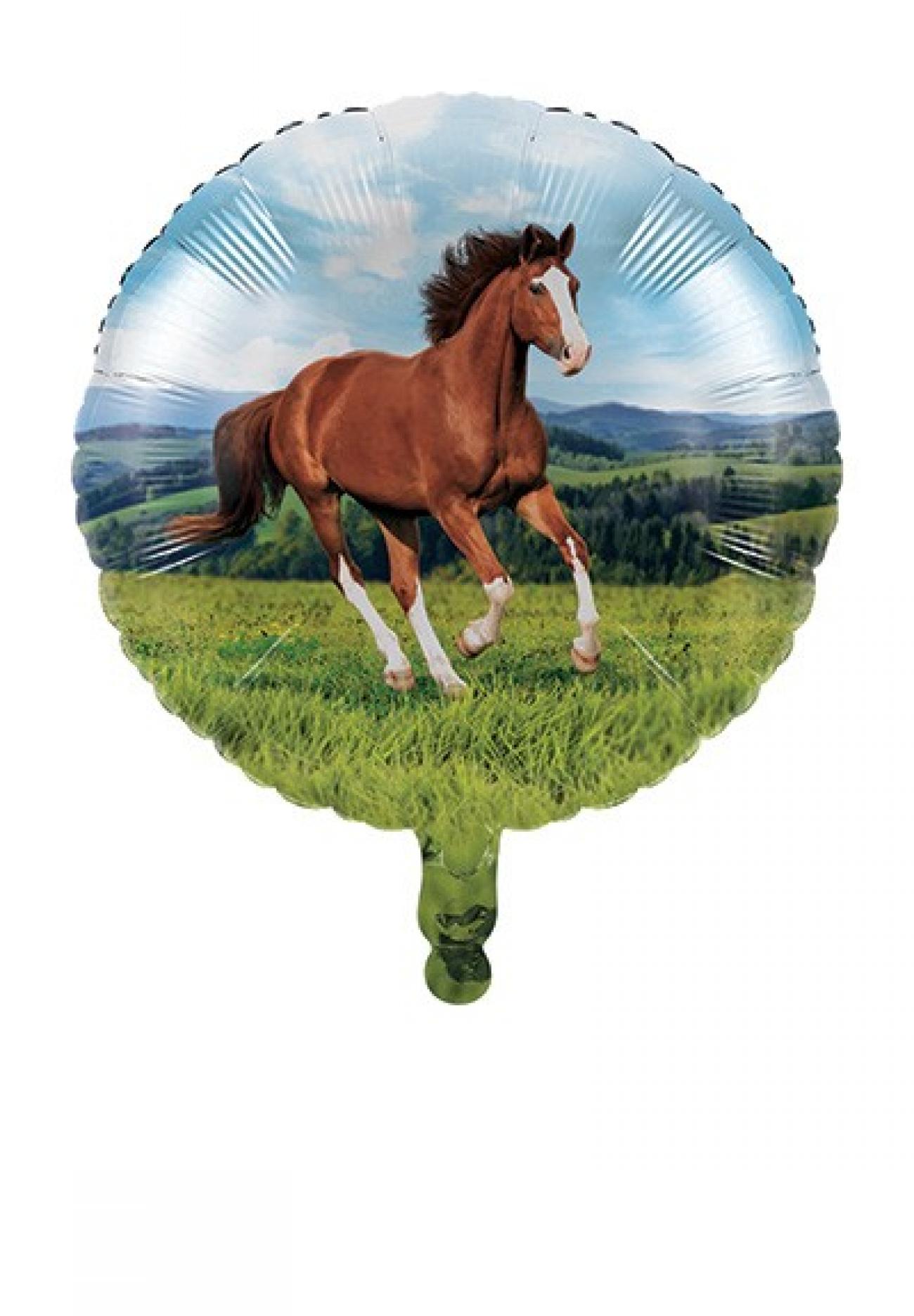 Pallone foil 18" - 45 cm Cavalli - Horse and Pony