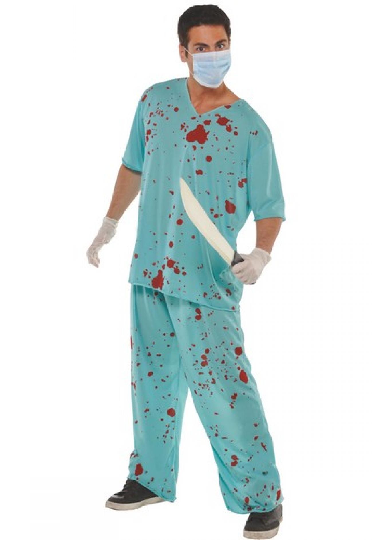 Costume camice insanguinato (M/L)