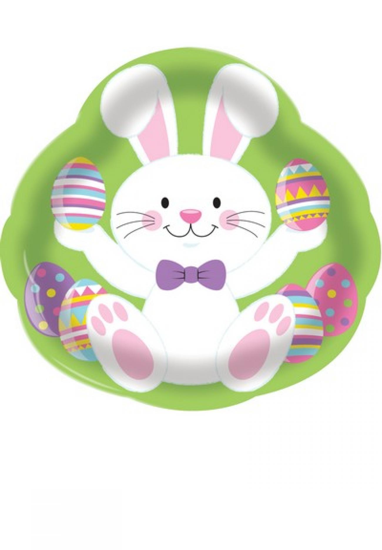 Vassoio plastica 35 cm. BUNNY  1 pz