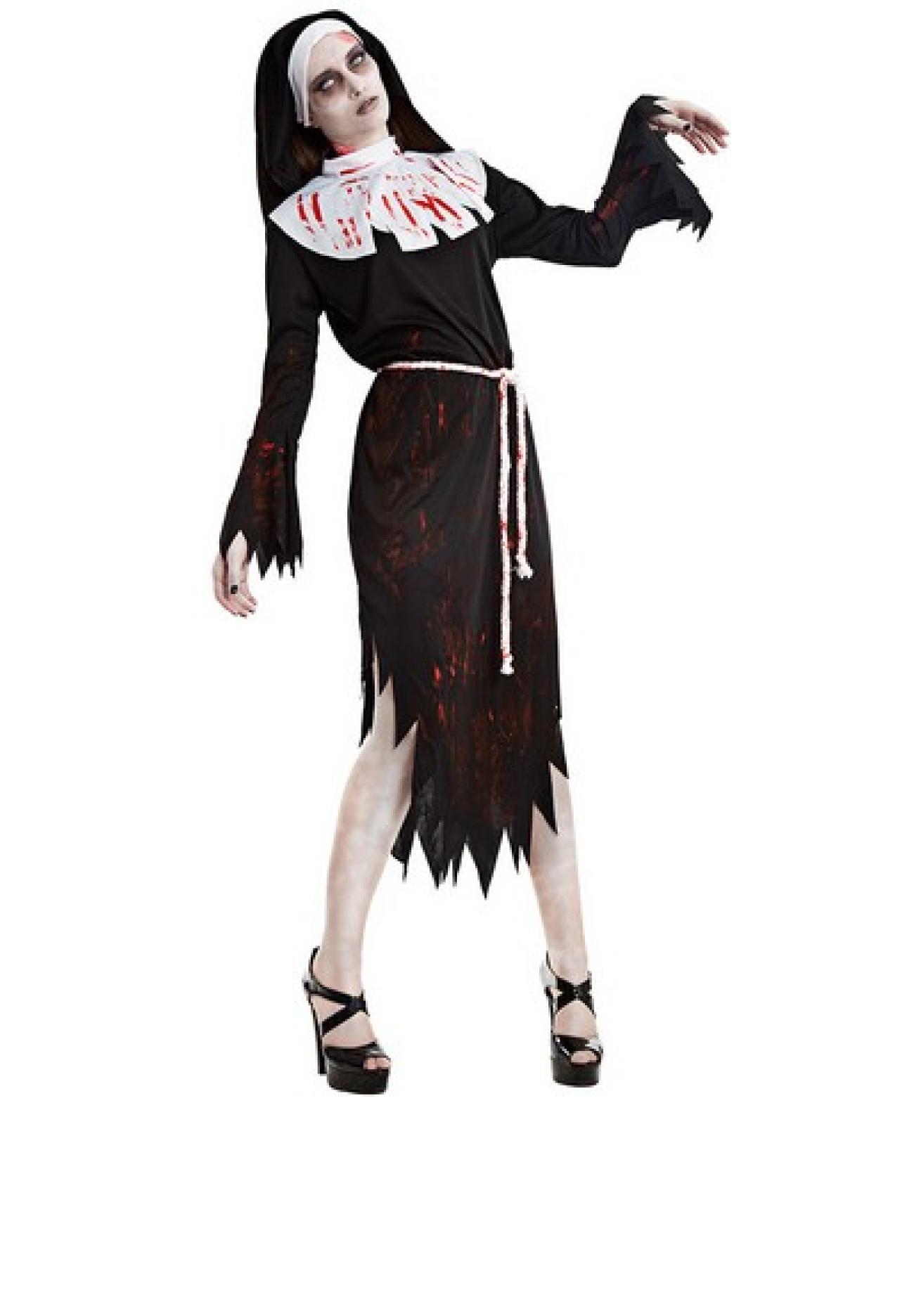 Pc. Adult costume Zombie Nun (M/L) H