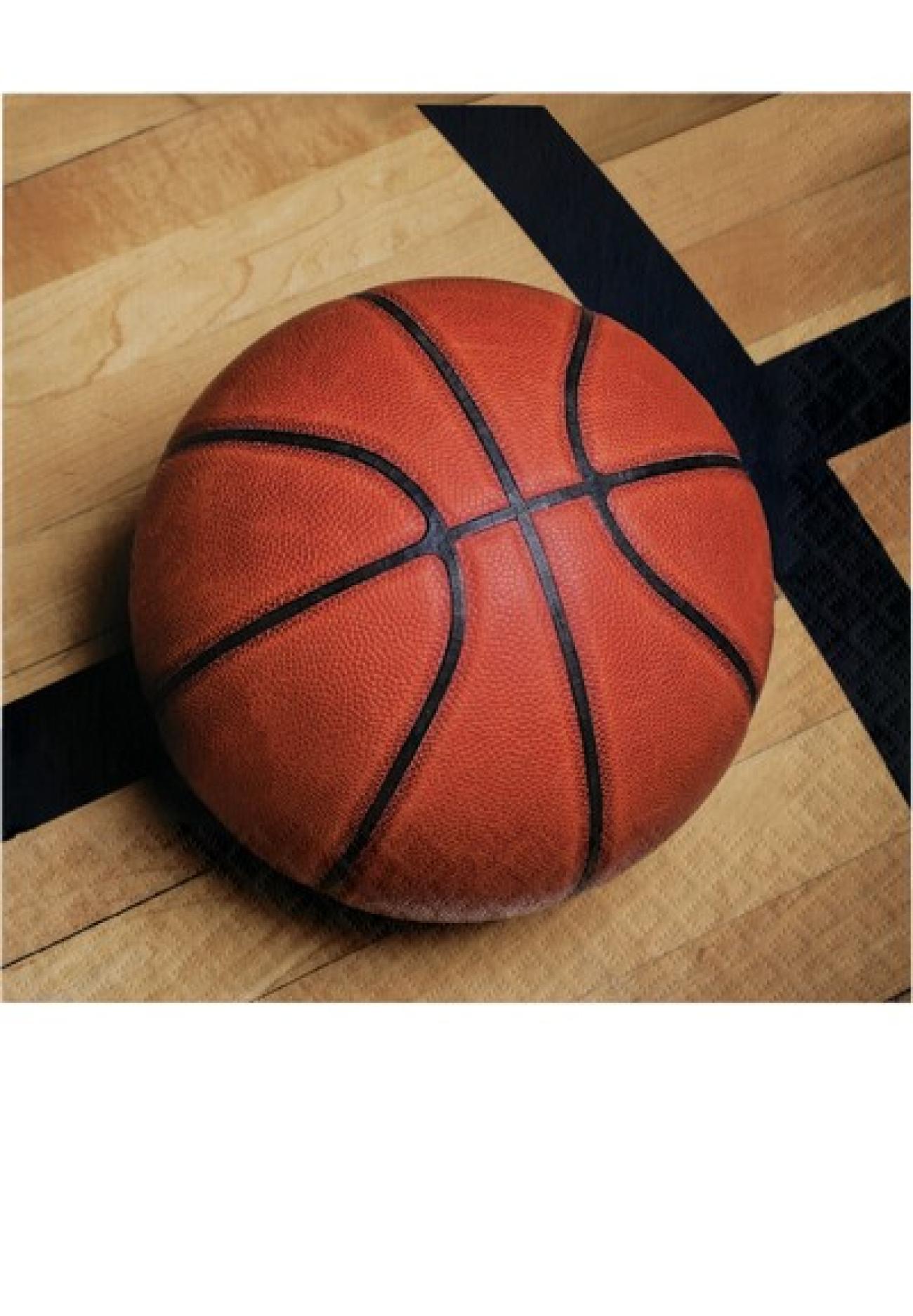 Tovagliolo 33 x 33 cm, Basket Fanatic - 16 pezzi