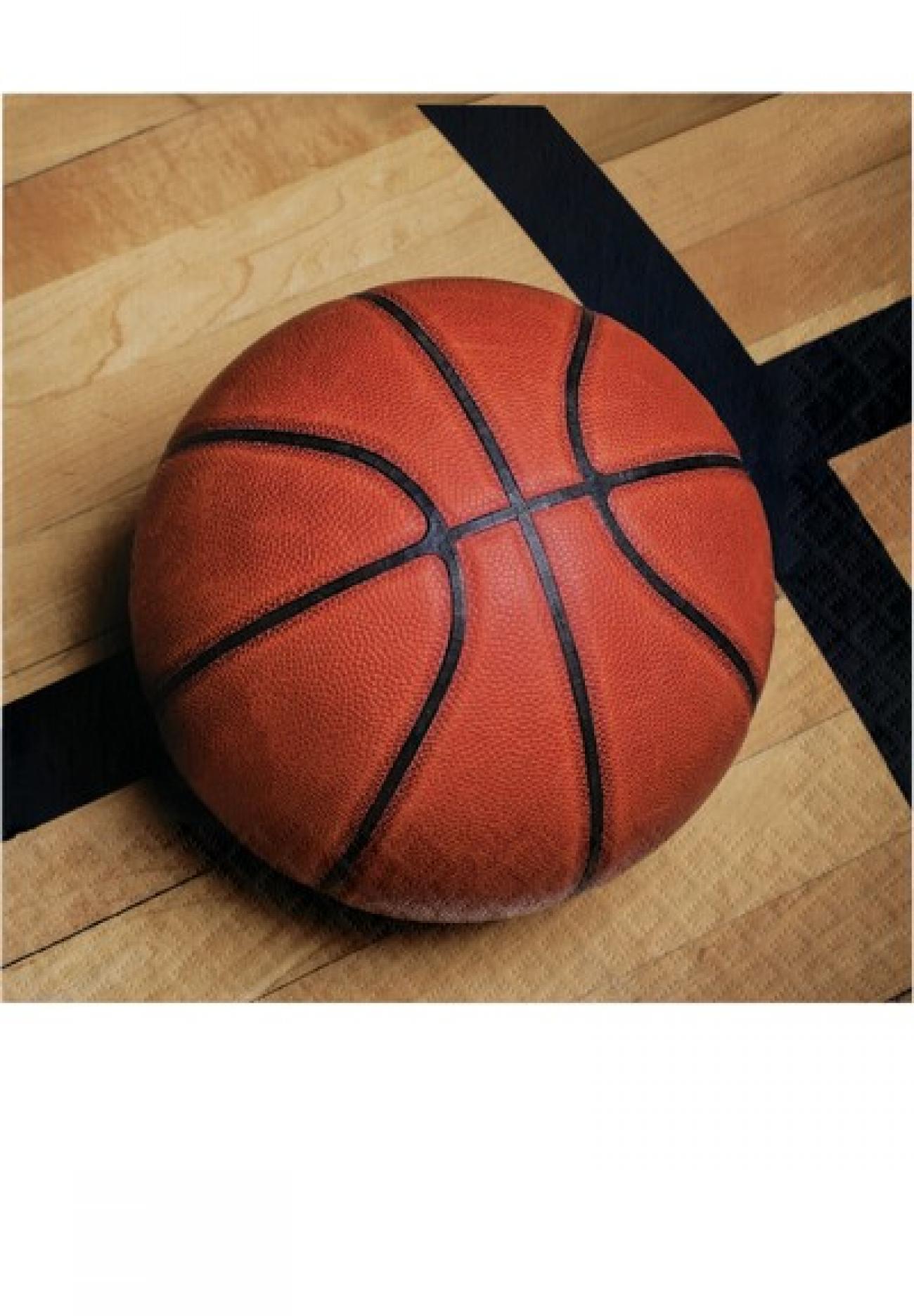 Tovagliolo 33 x 33 cm, Basket Fanatic 18 pz