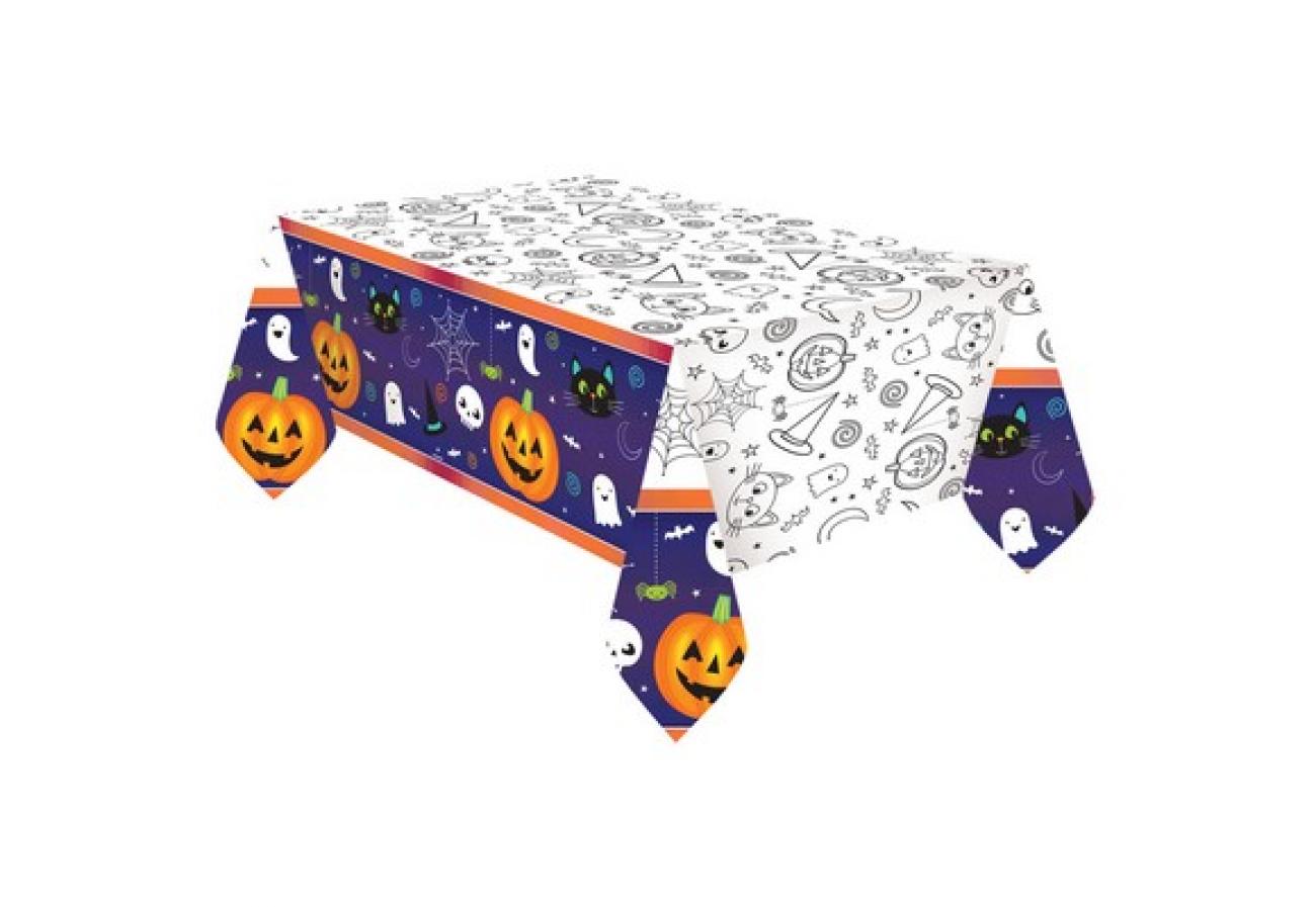 Tovaglia carta 120 x 180 cm Halloween Frinds