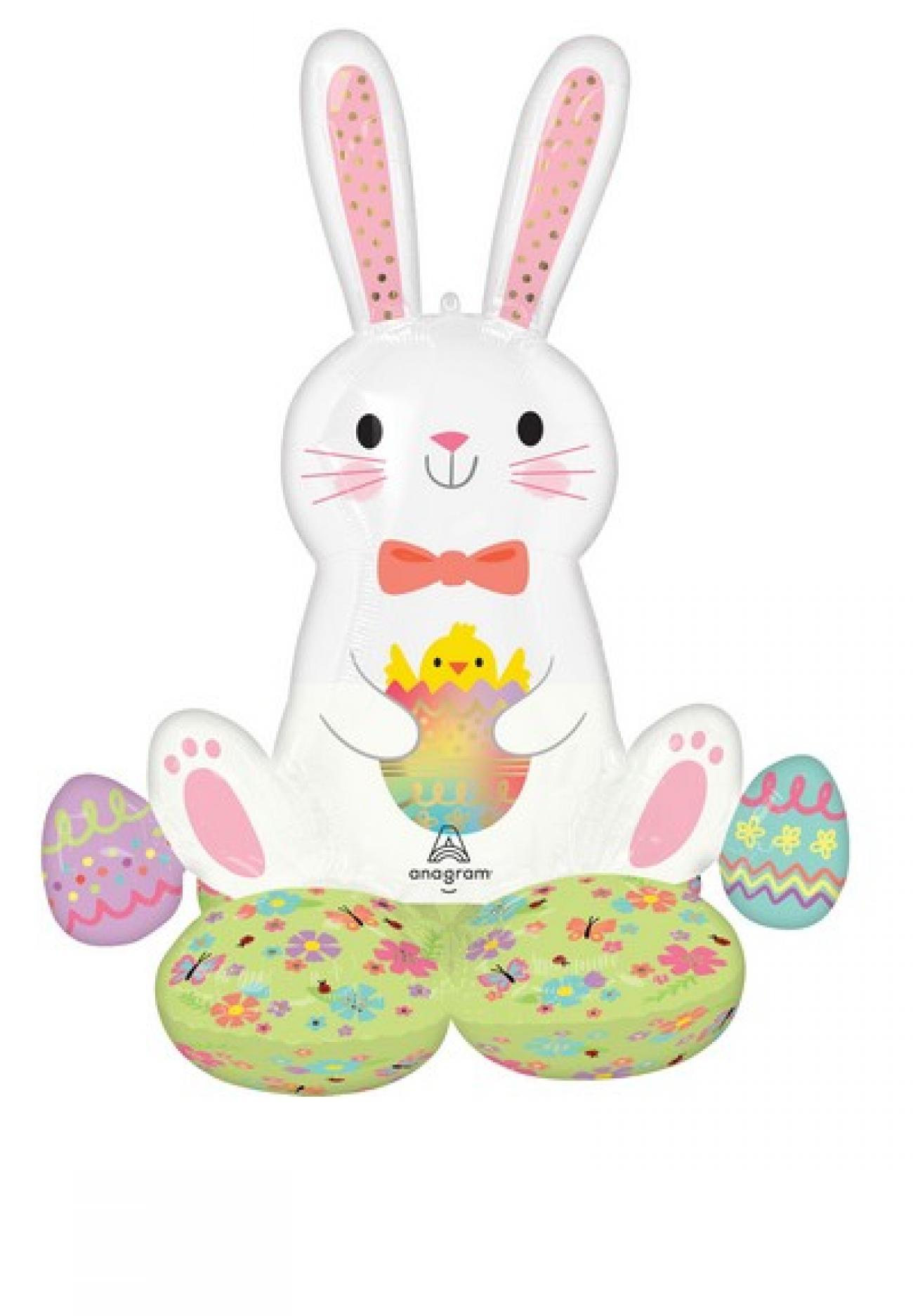 Pallone foil Airloonz Bunny Love 91 x 114cm