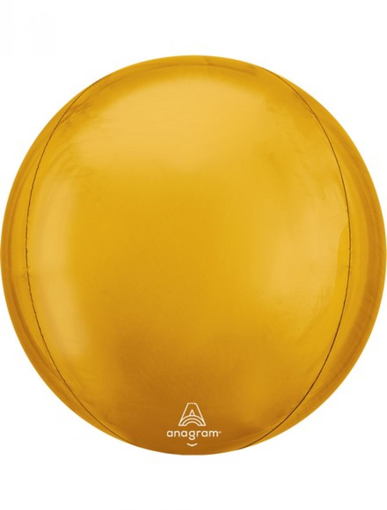 Pallone foil ORBZ 38 x 40 cm Oro