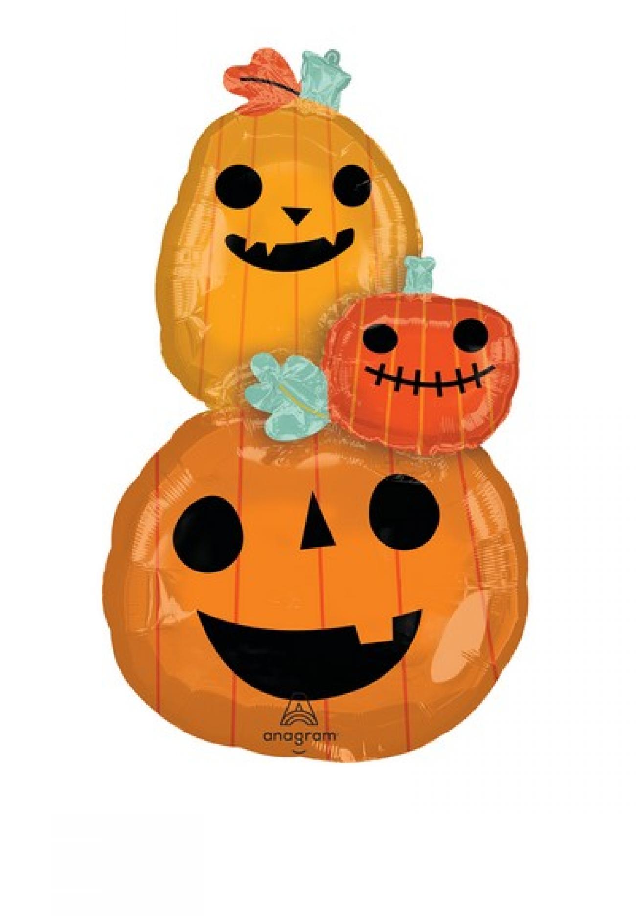 Pallone foil Multi 50 x 88 cm Pumpkin Garland