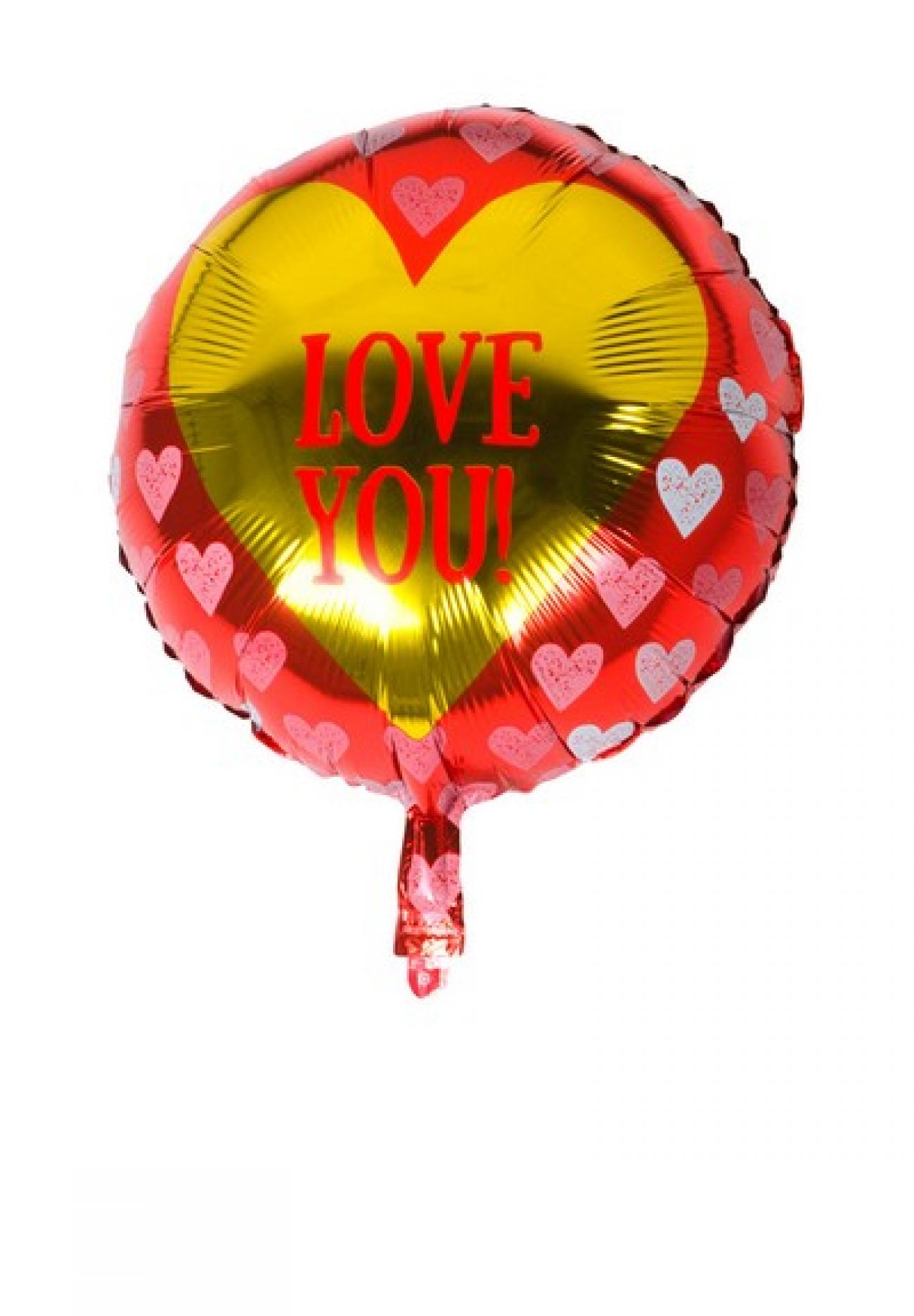 Pallone foil 18" - 45 cm Love You