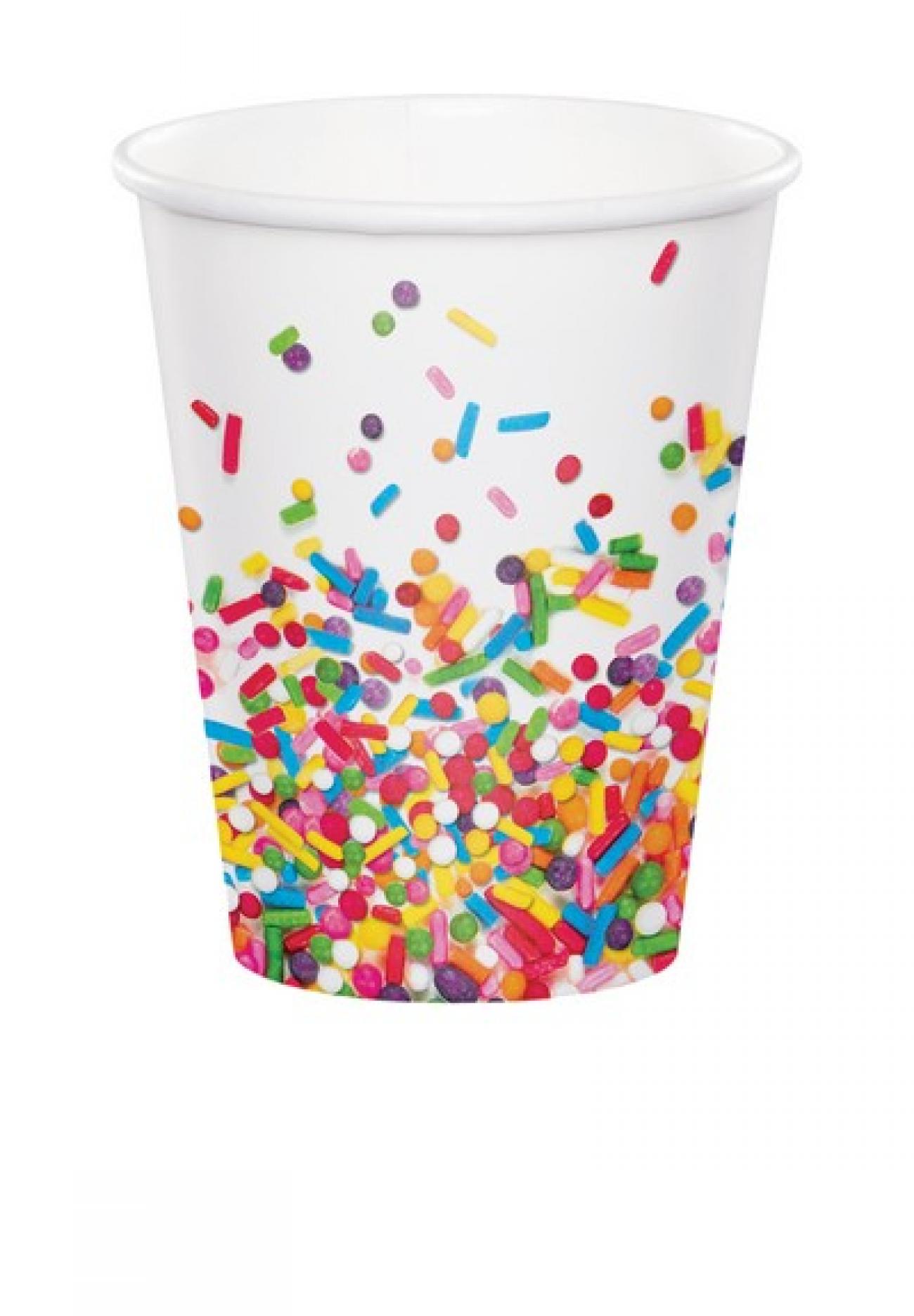 Bicchiere carta 266 ml Codette - Sprinkles 8 pz