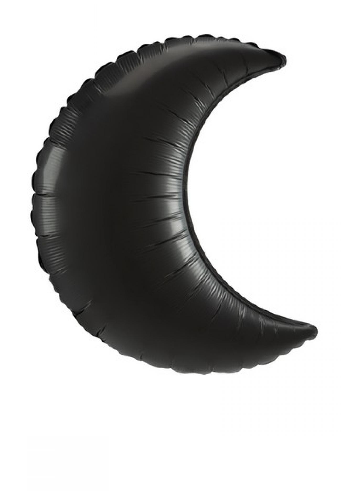 Pallone foil Crescent 26" - 66 cm Nero Satin