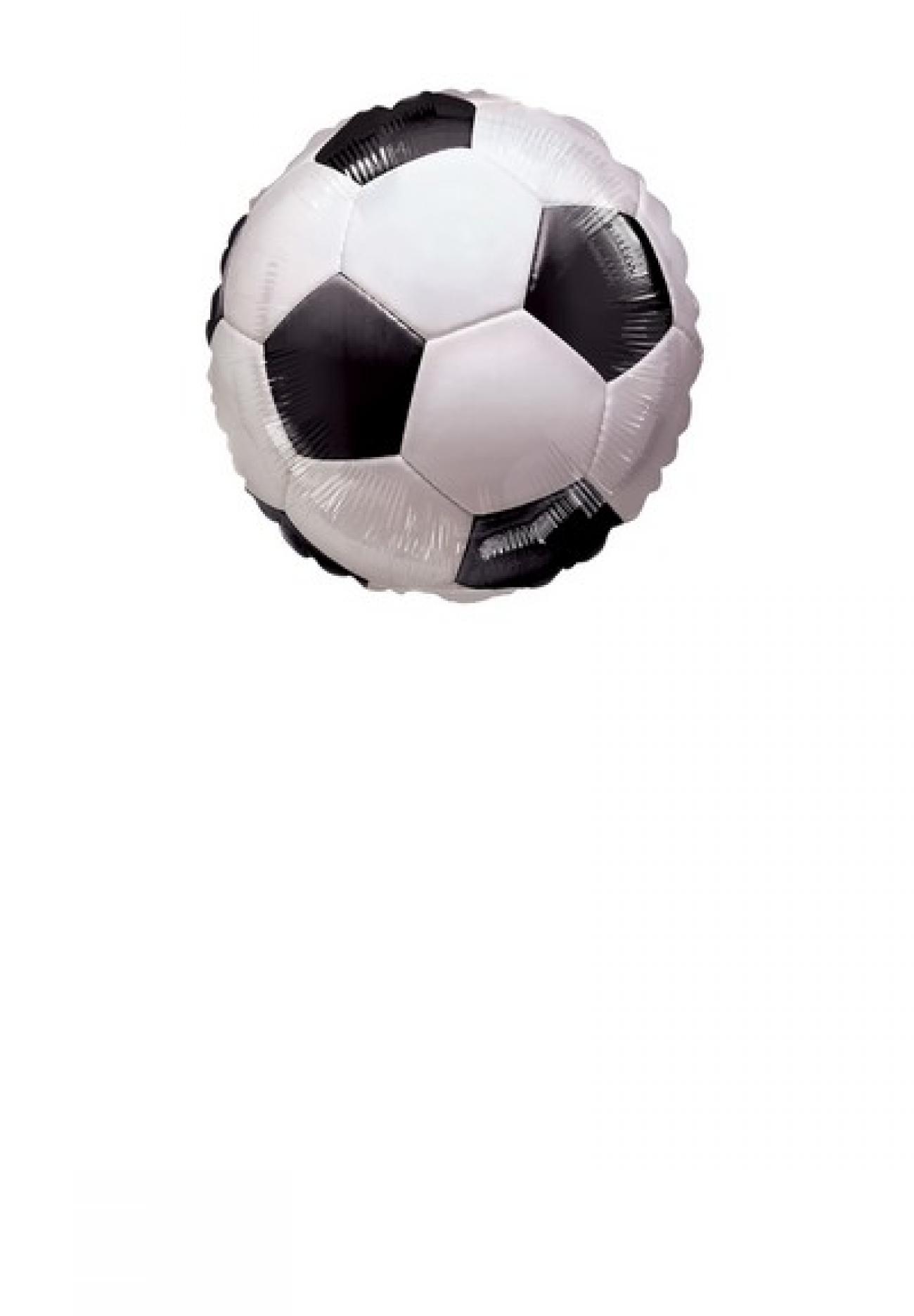 Pallone foil Minishape 9" - 23 cm Calcio Soccer - SI GONFIA AD ARIA