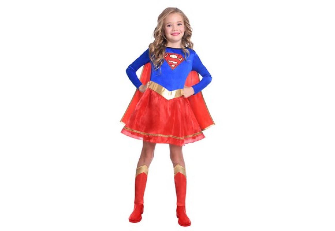 Costume da bambina Supergirl Classic 6-8 anni