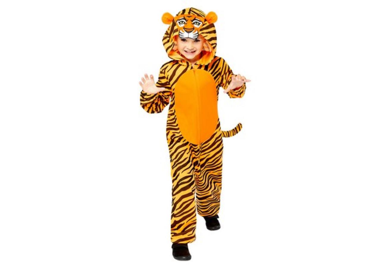 Costume Bambino Tiger Tutina Età 6/8 anni