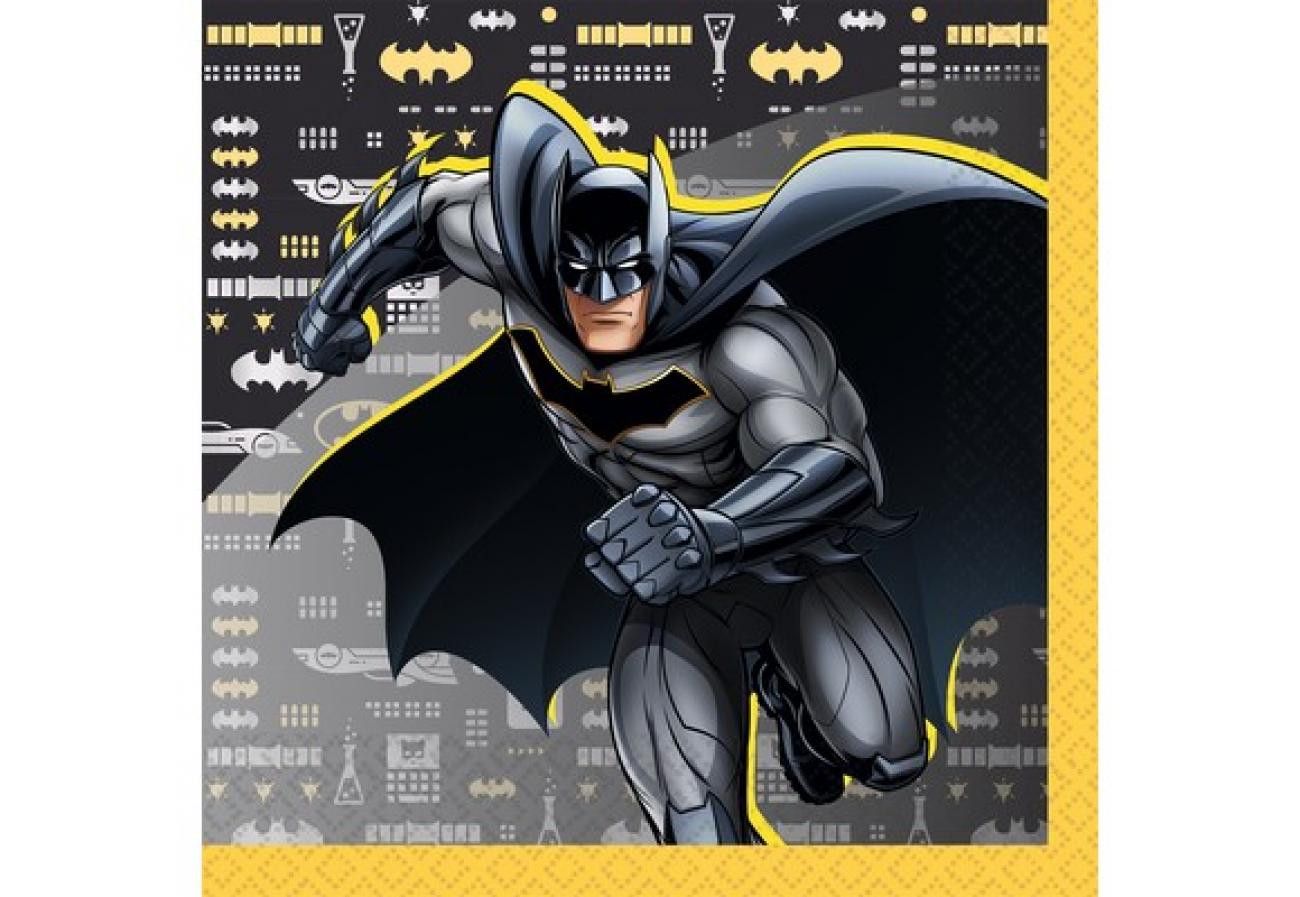 Tovagliolo 33 x 33 cm Batman  16 pz