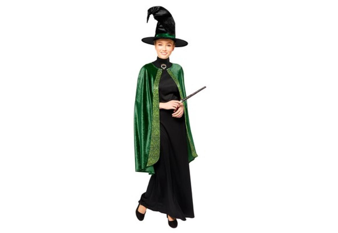 Costume Harry Potter Adulto Professoressa McGonagall Tg XL