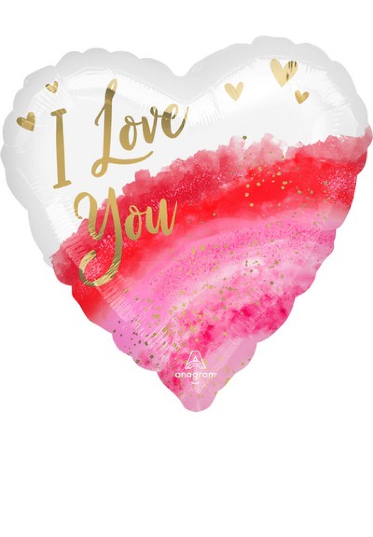 Pallone foil 43 cm Cuore I Love You