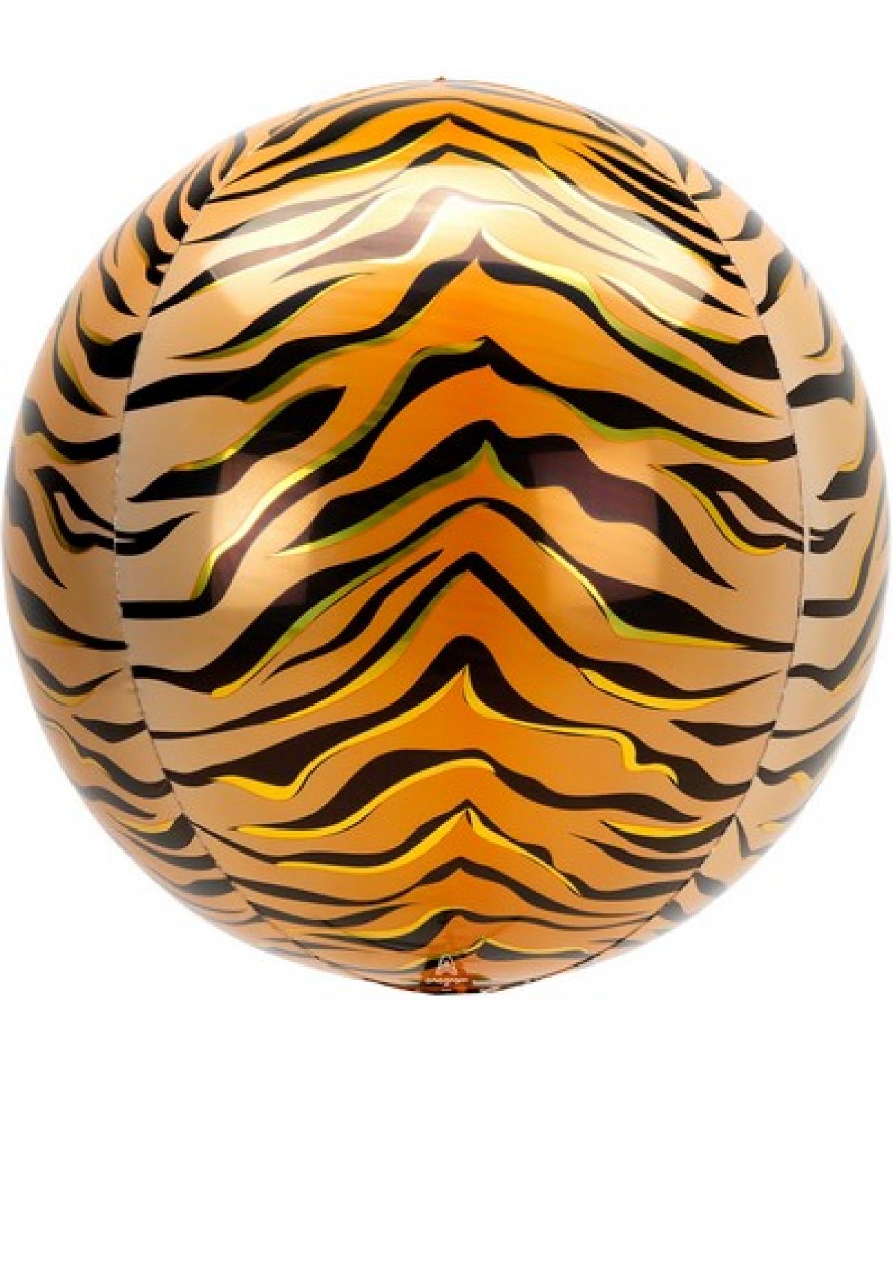 Pallone foil ORBZ 38 x 40 cm Tigre