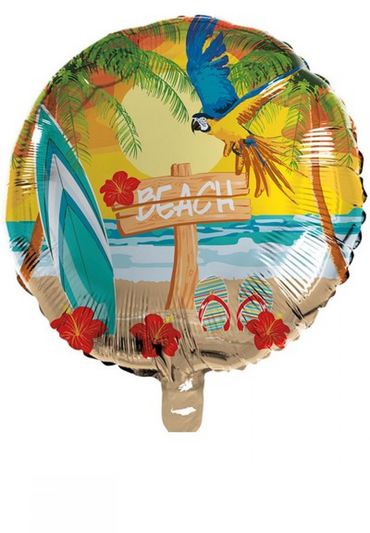 Pallone foil 18" - 45 cm Beach