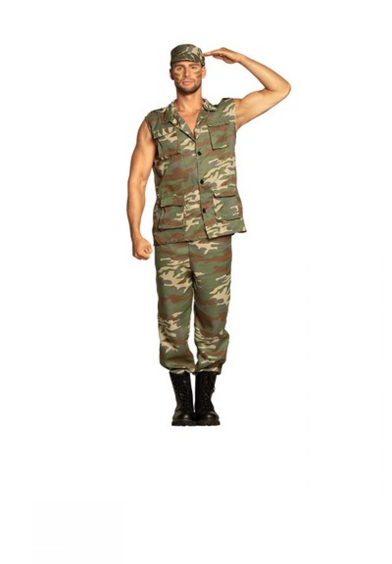 Costume Army uomo, tg. 54-56