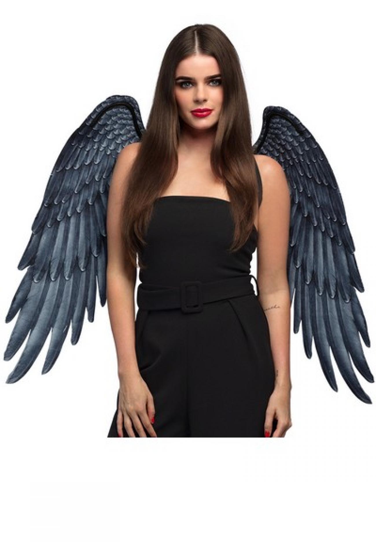 Pc. Wings Archangel black (95 x 75 cm)