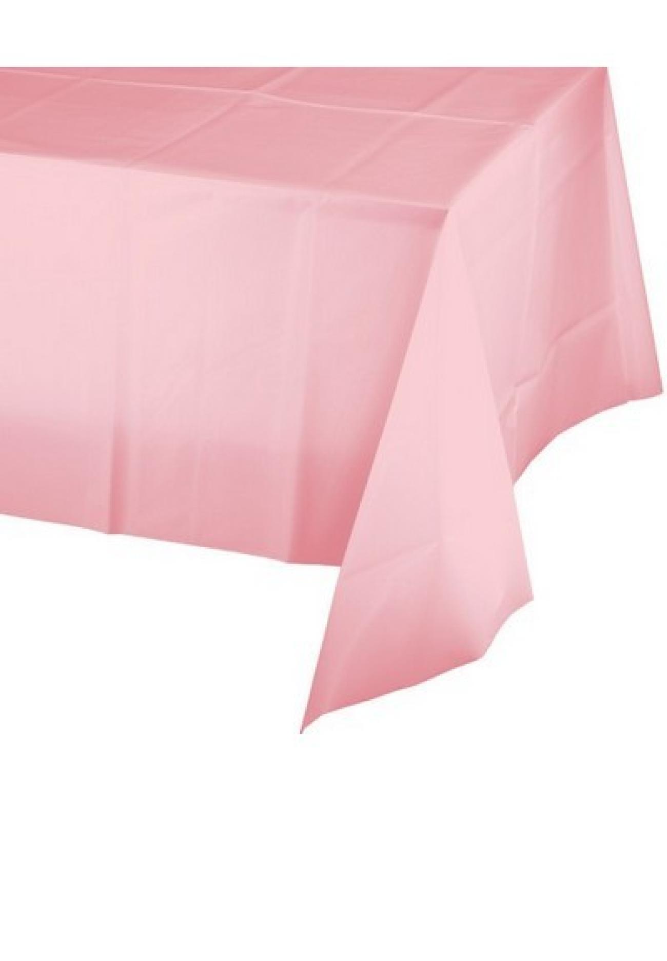 Tovaglia plastica 137 x 274 cm Rosa Pastello