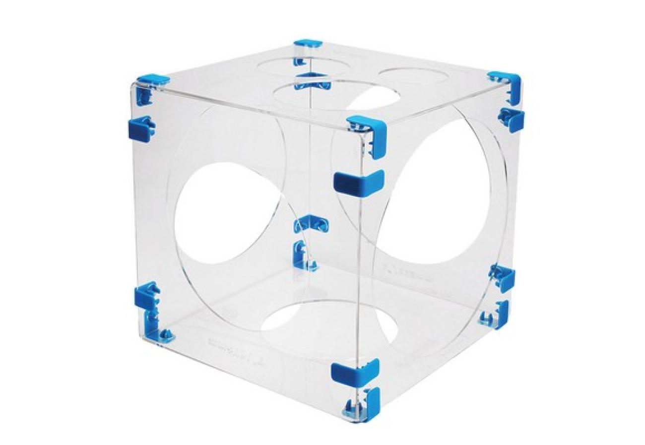 Balloon Sizer Cube plastic 42X42x42