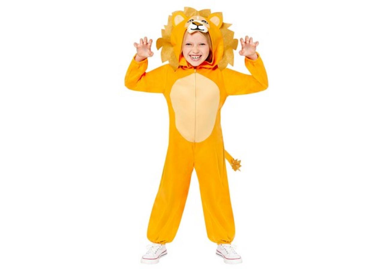 Costume Bambino Leone Tutina 10-12 Anni