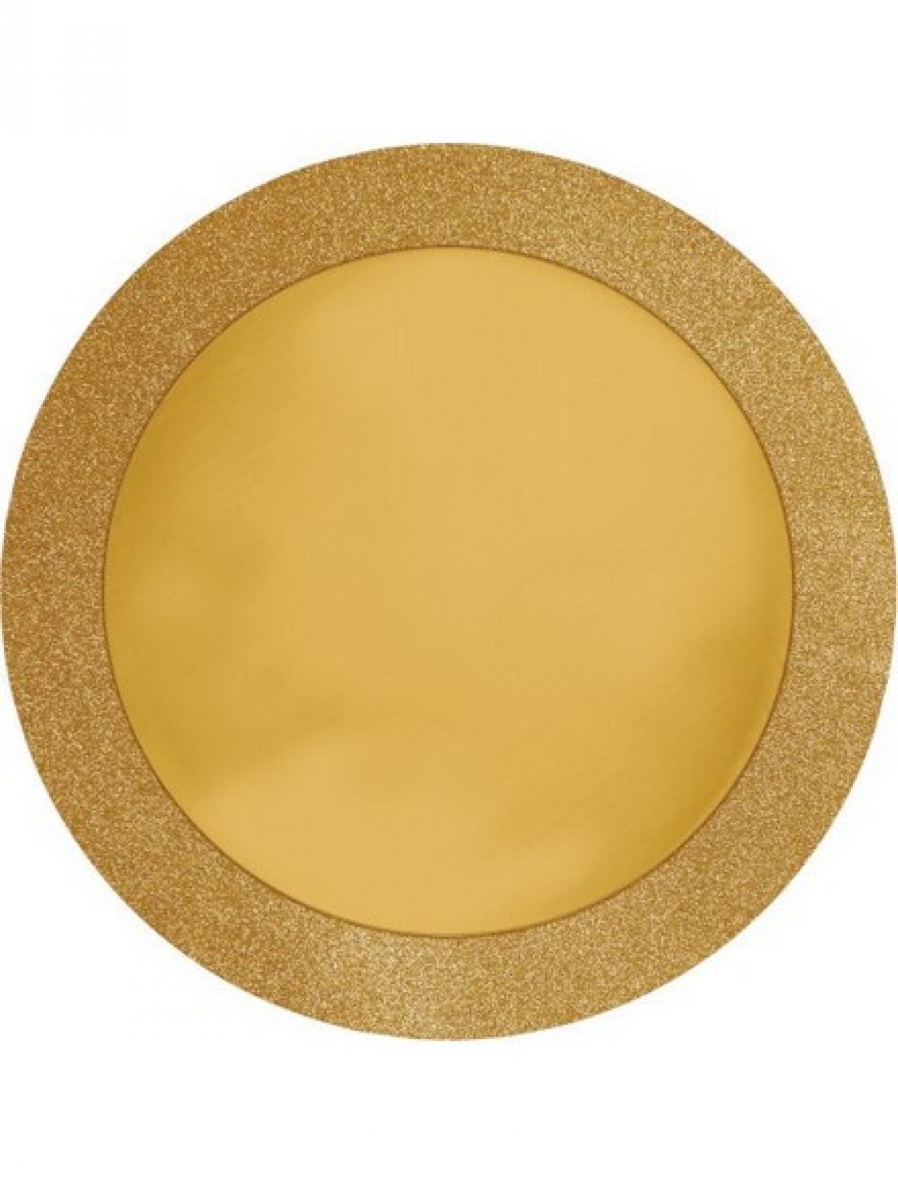 Sottopiatto 36 cm, Gold Glitz 8 pz