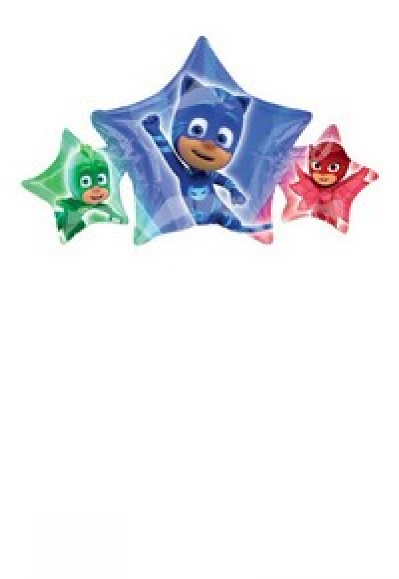 Pallone foil Minishape Super Pigiamini - PJ Masks - SI GONFIA AD ARIA