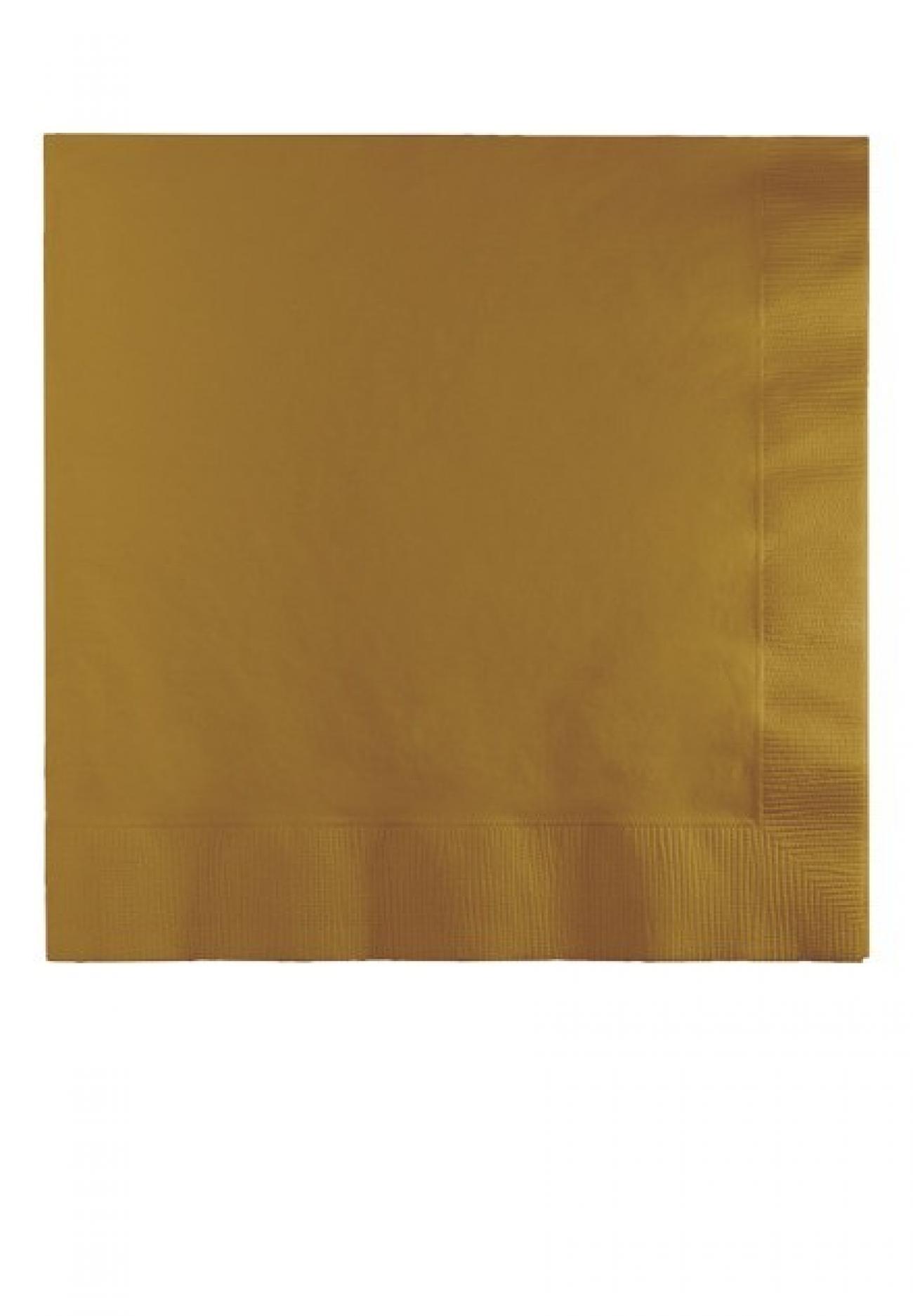 Tovagliolo 33 x 33 Oro 20 pz