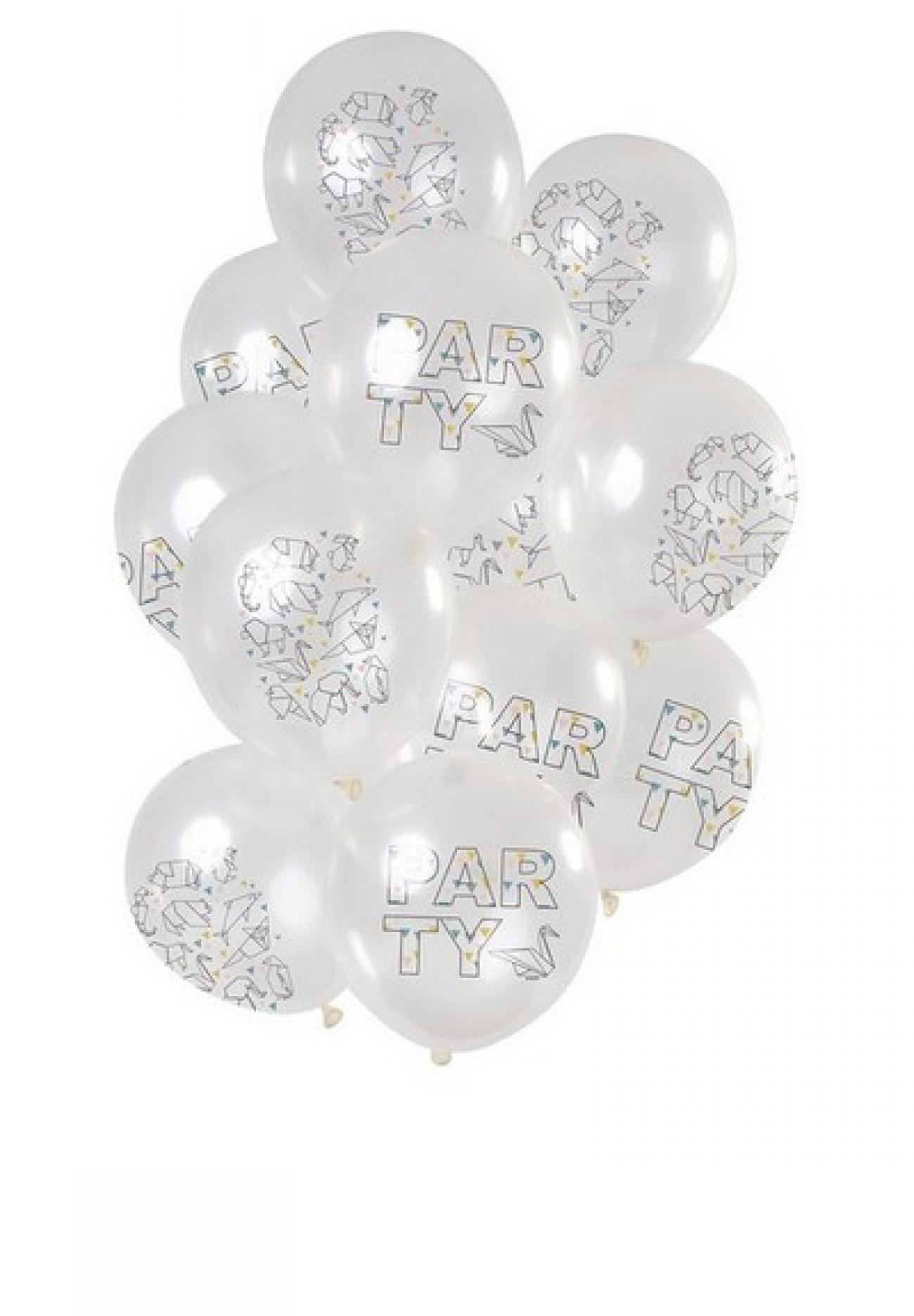 Pallone lattice 12" - 30 cm Happy Birthday