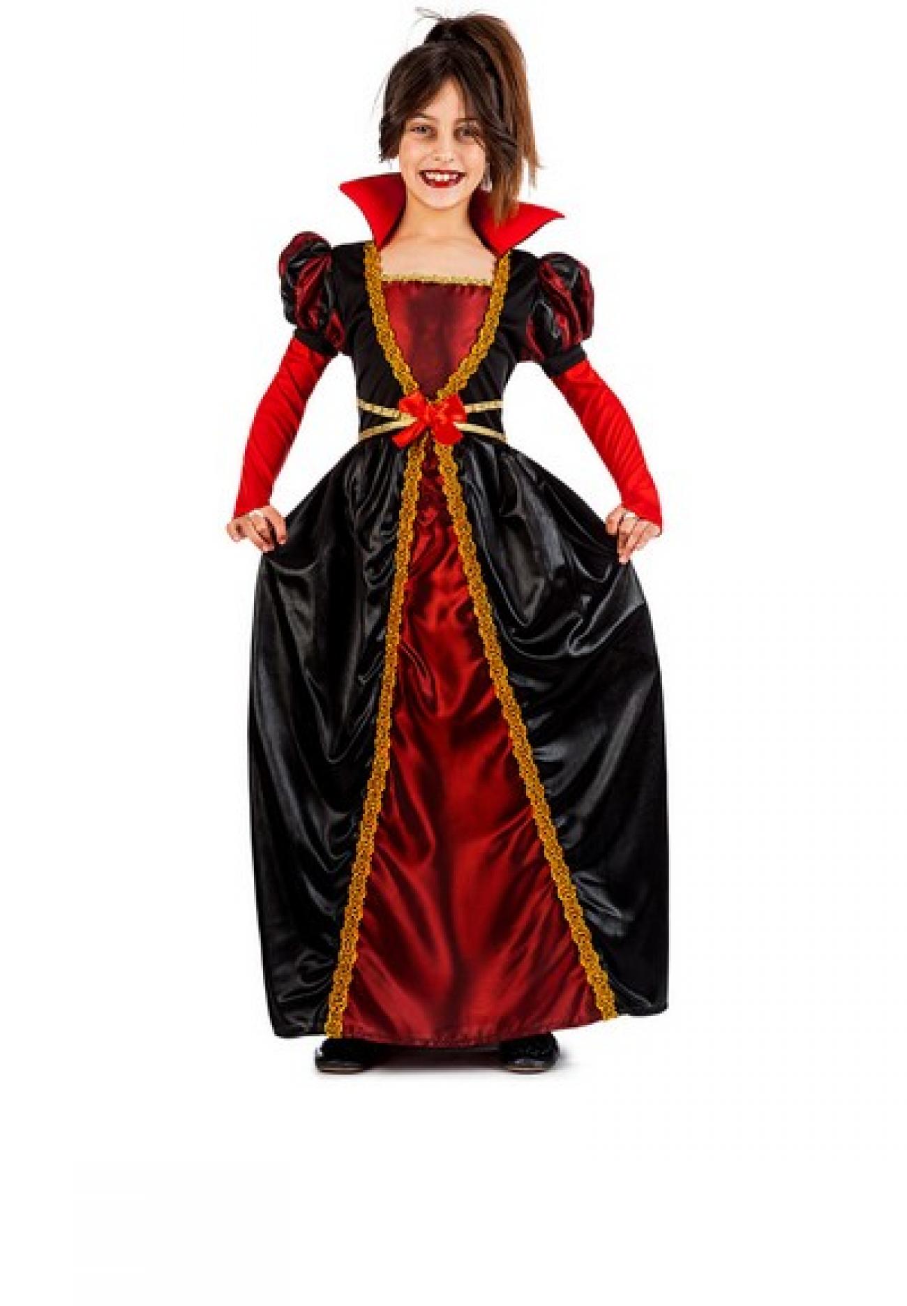 Pc. Child costume Vampire Princess (7-9 years)