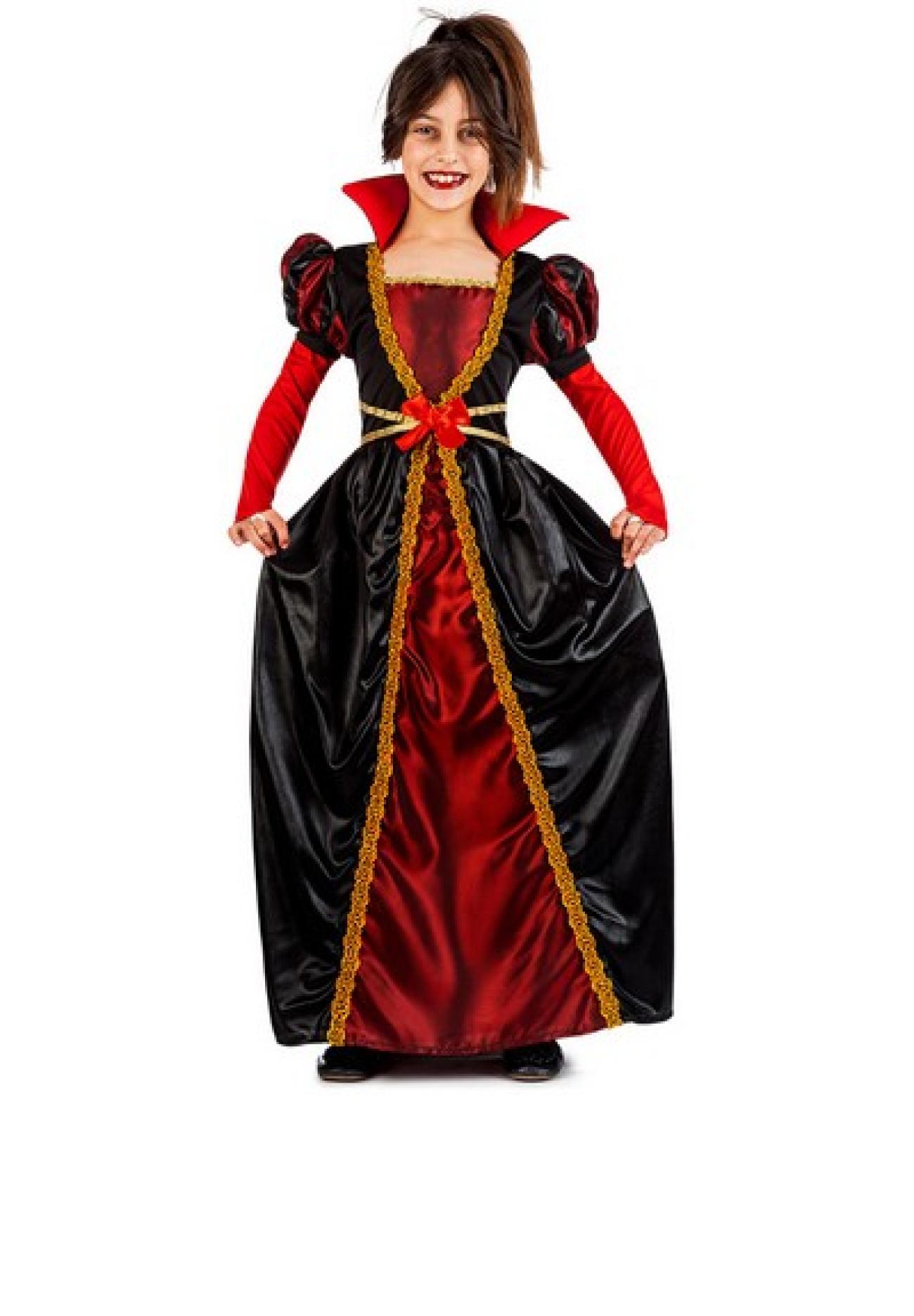 Pc. Child costume Vampire Princess (7-9 years) H